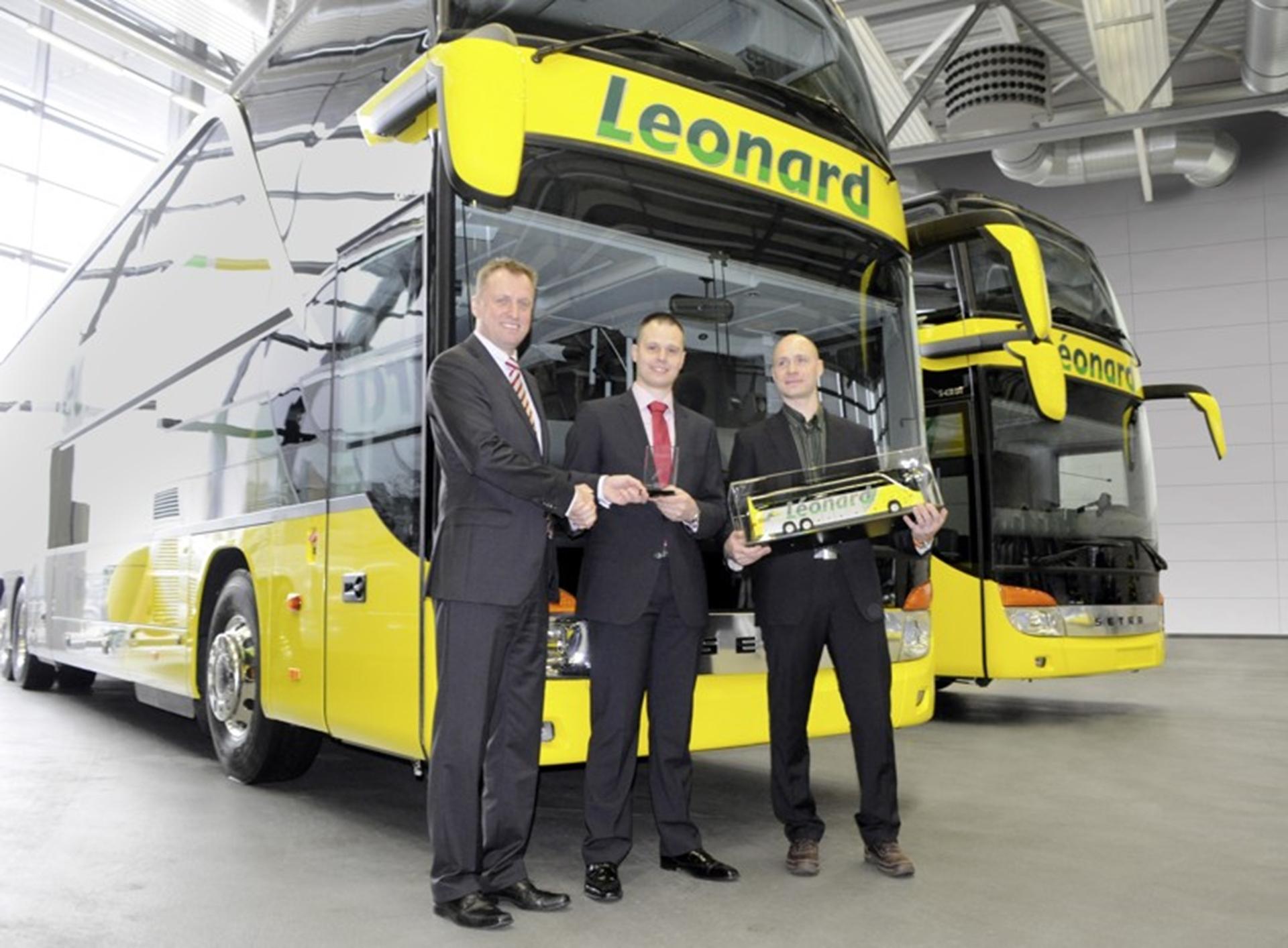 17 Setra touring coaches for Belgium