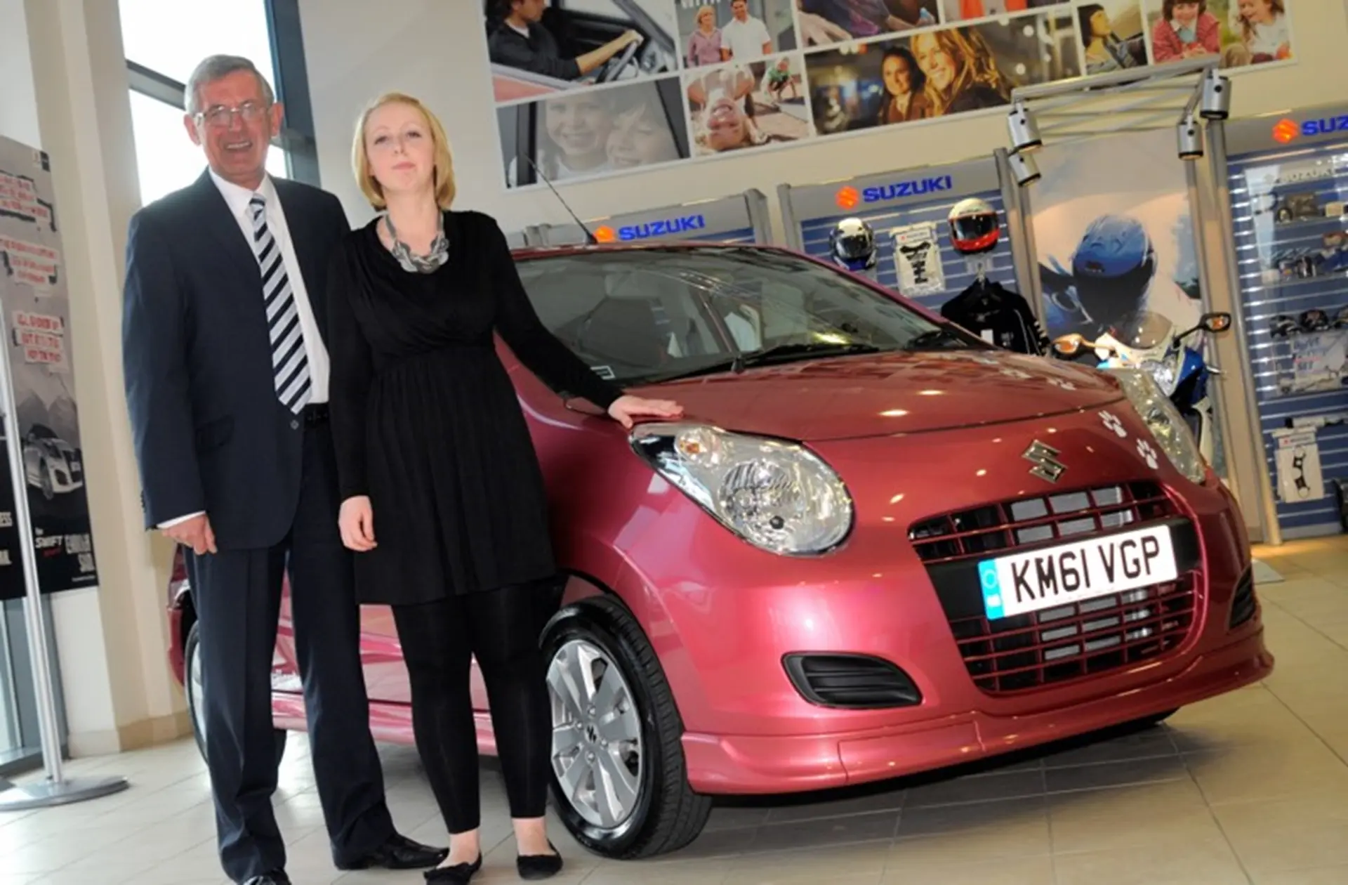 Unique Suzuki prize for one lucky fashionista