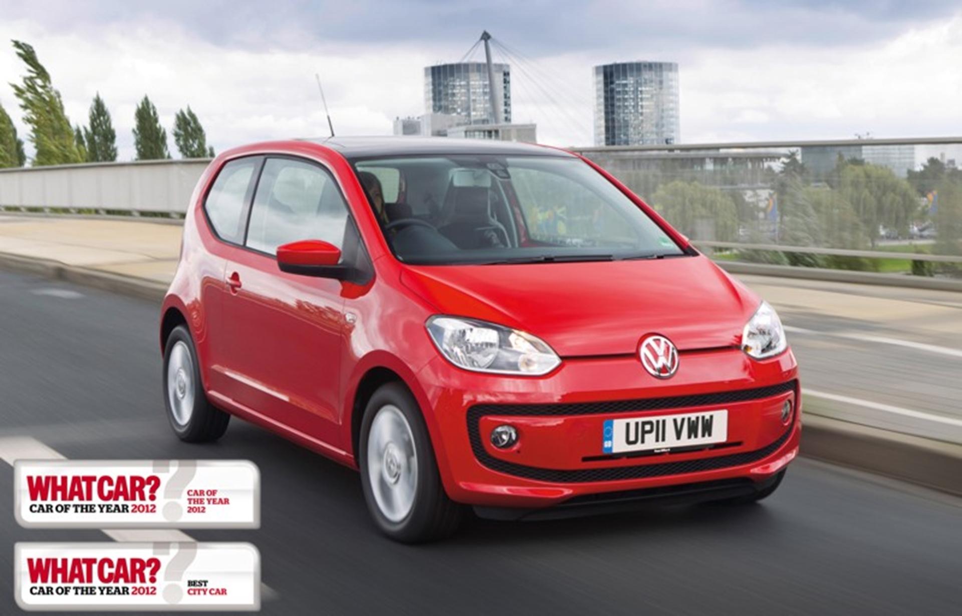 NEW VOLKSWAGEN up! NAMED WHAT CAR? CAR OF THE YEAR 2012