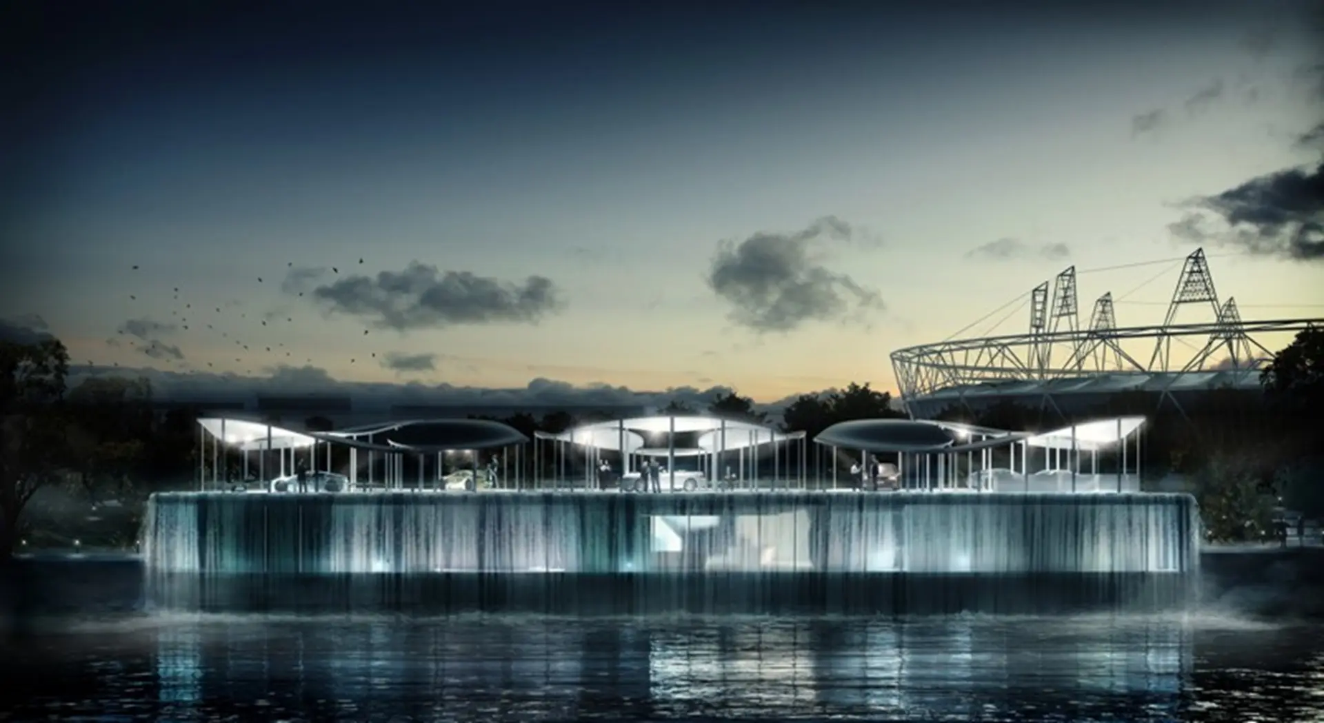BMW Group reveals winning design for Olympic pavilion