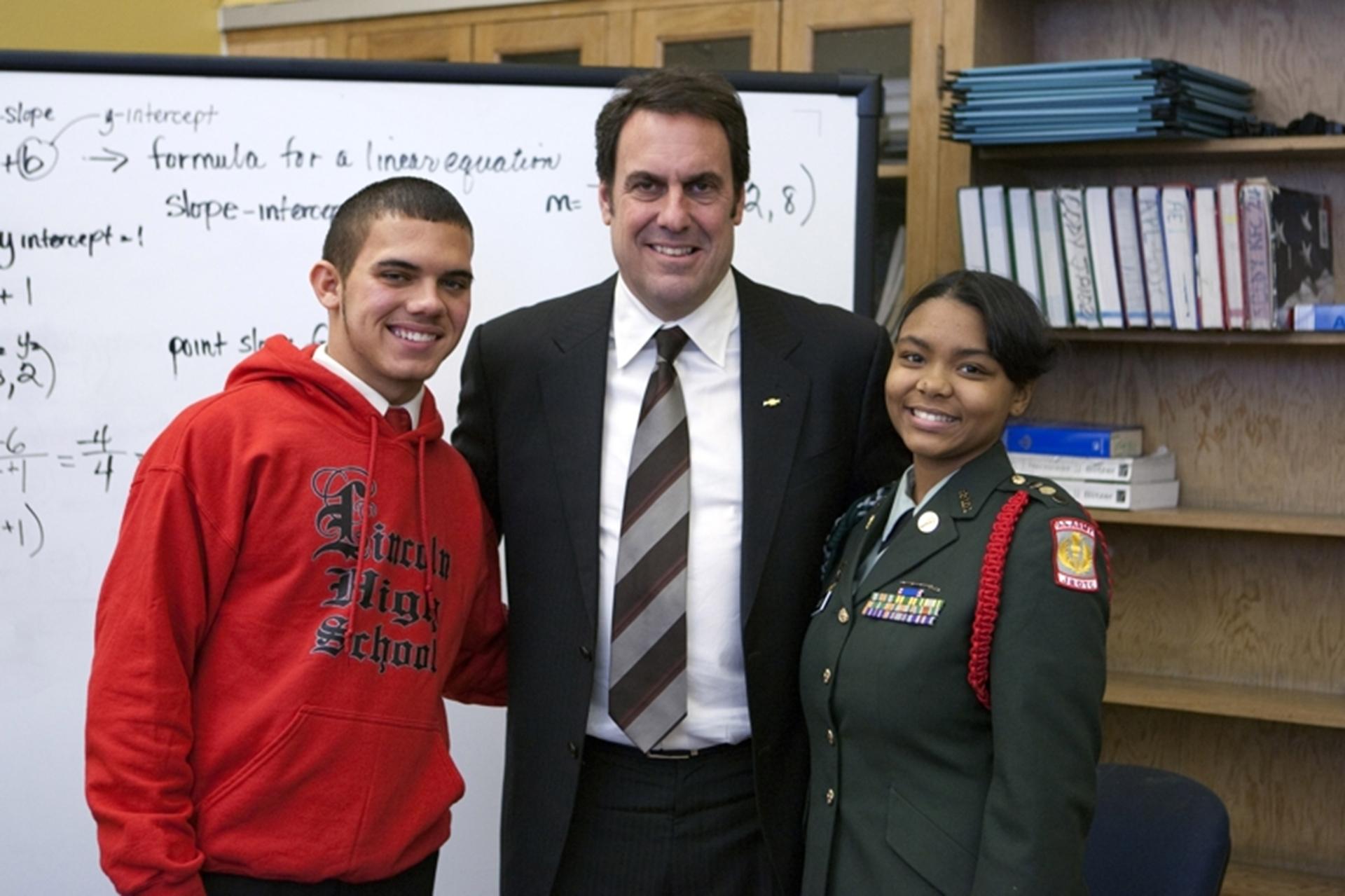 Chevrolet and Partners Push High School Class Attendance