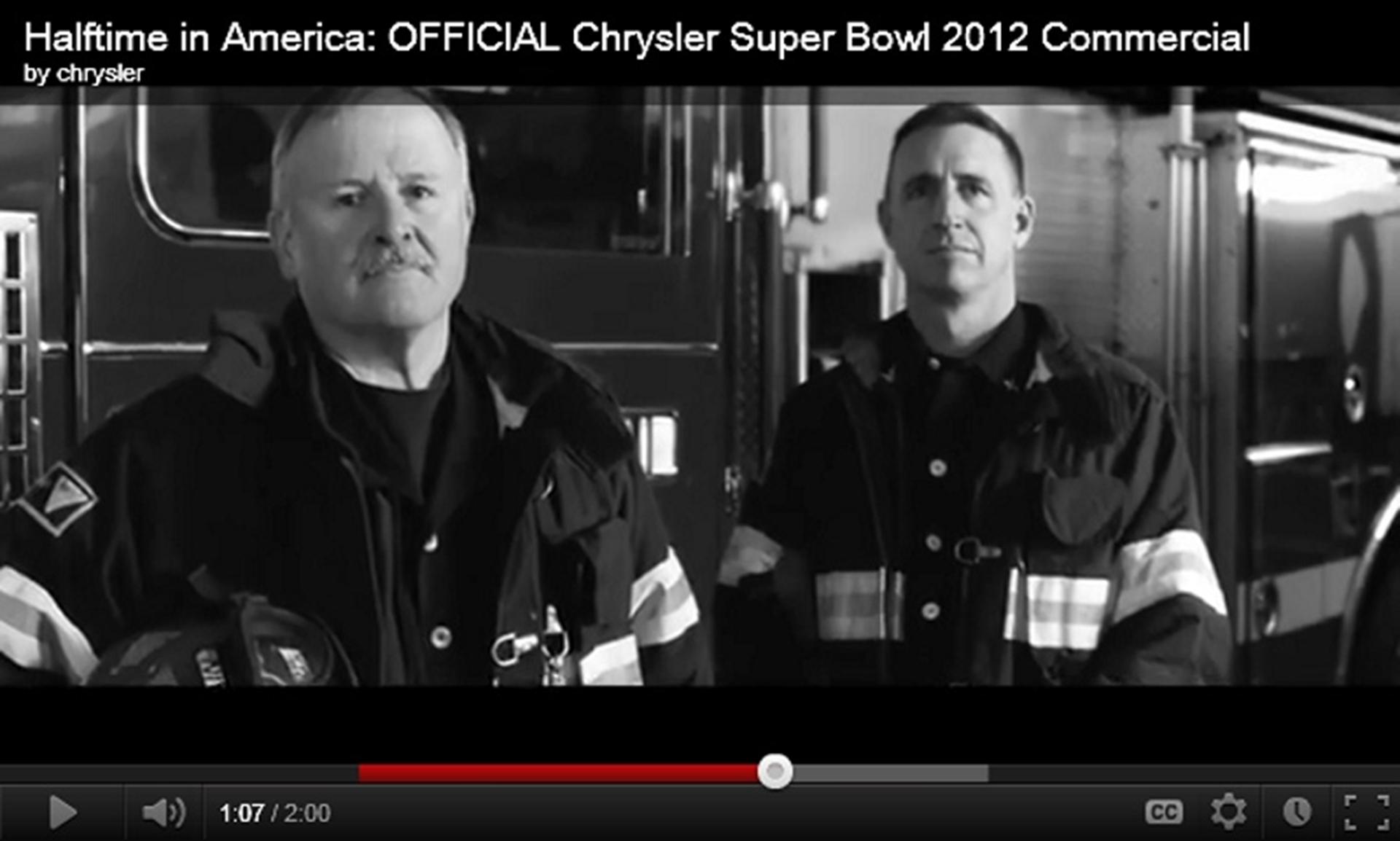 Super Bowl Commercials 2012: It’s Halftime in America 2nd place winner