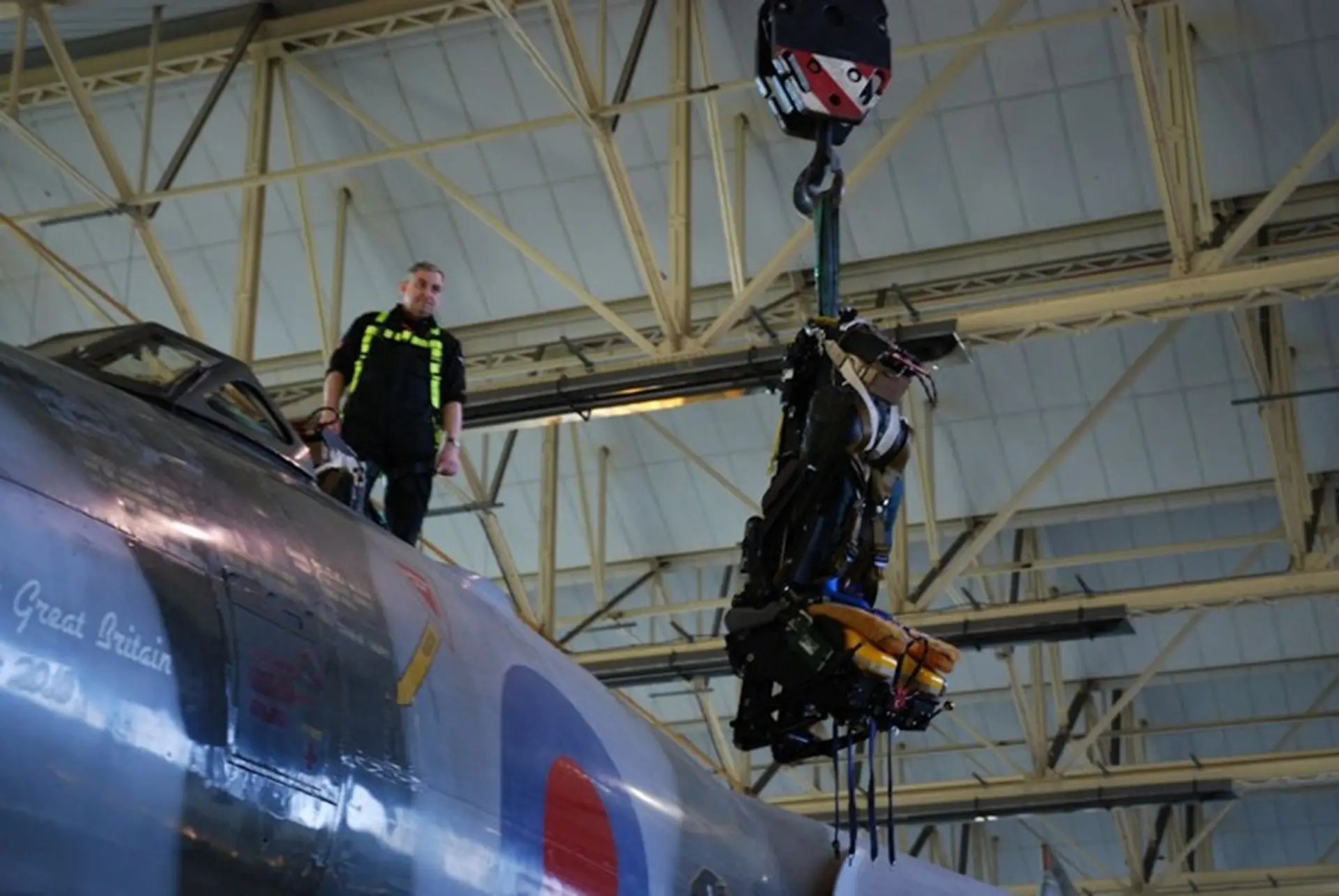 The Pilot’s and Co-Pilot’s ejection seats...