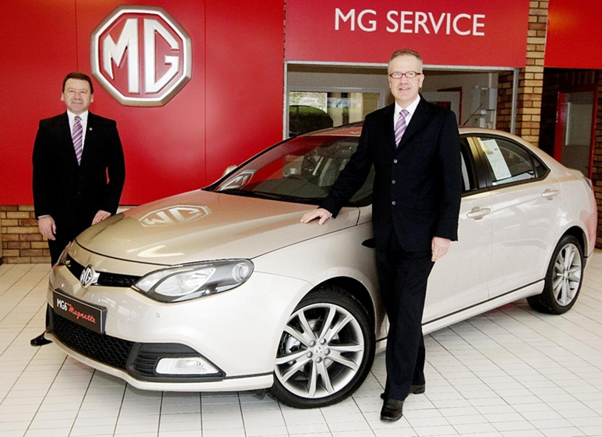 BRITAIN’S NEWEST MG DEALERSHIP OPENS