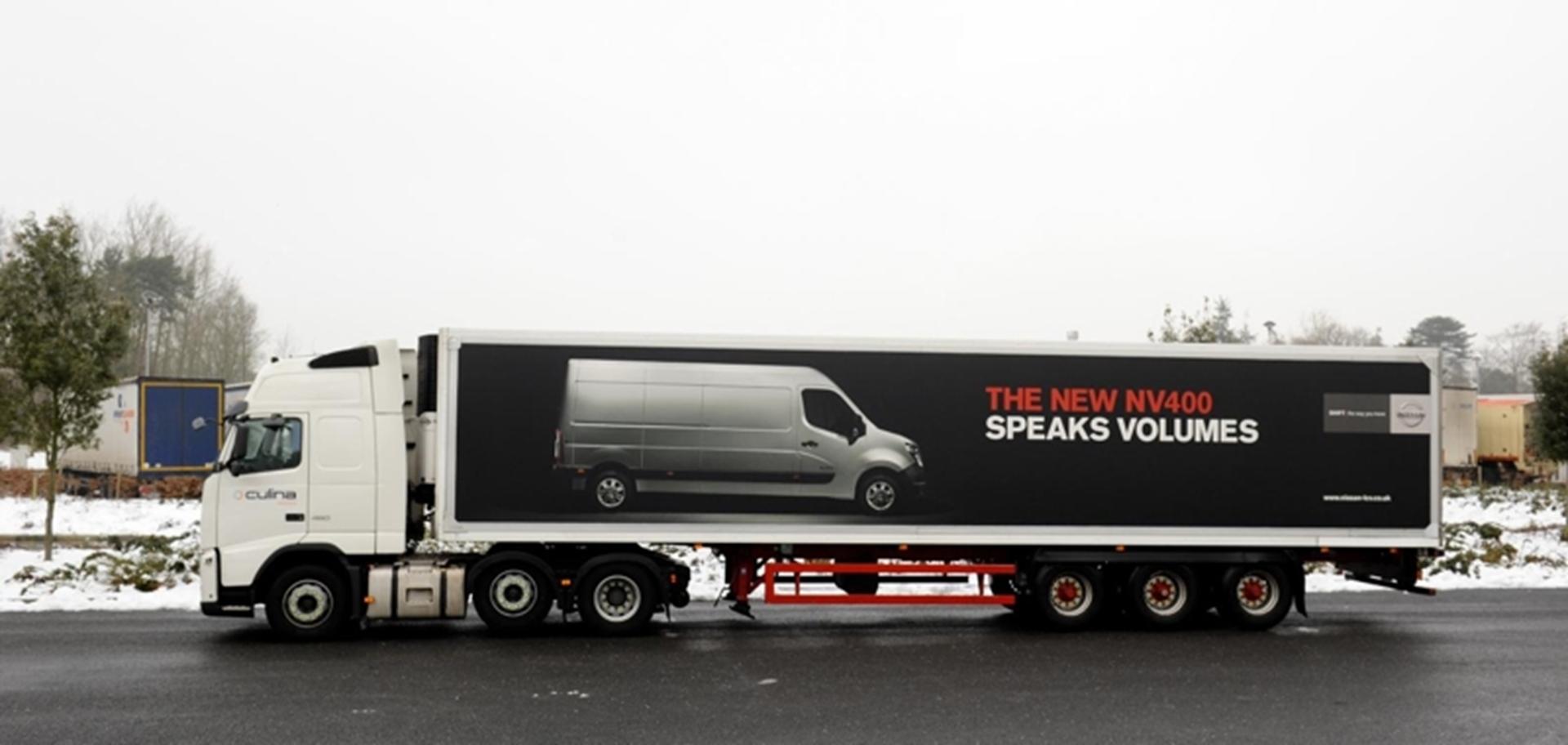NISSAN GETS HEAVY WITH ITS NEW NV400 PANEL VAN ADVERTISING CAMPAIGN