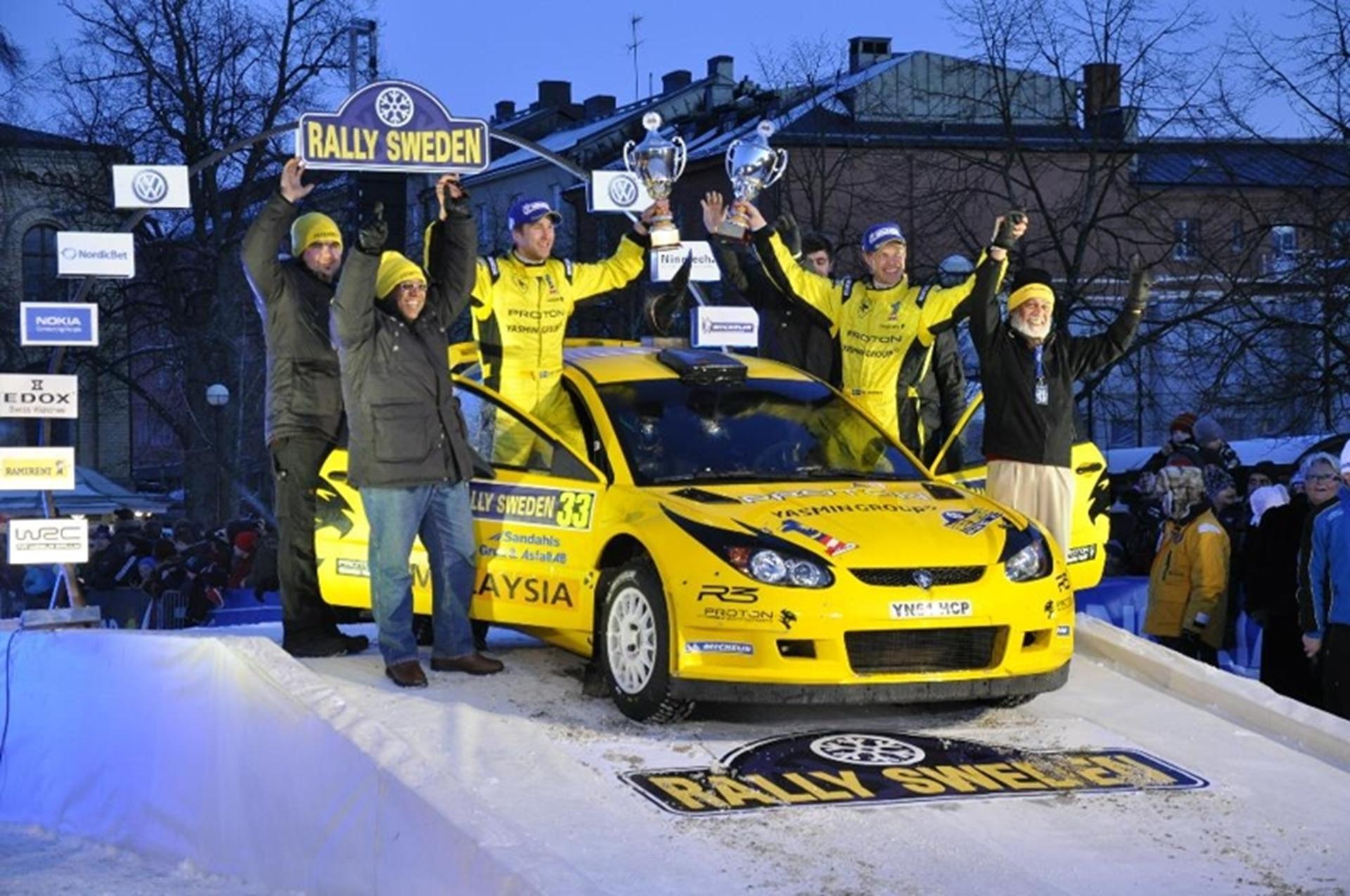 PROTON WINS 2012 FIA SUPER WORLD RALLY CHAMPIONSHIP IN SWEDEN