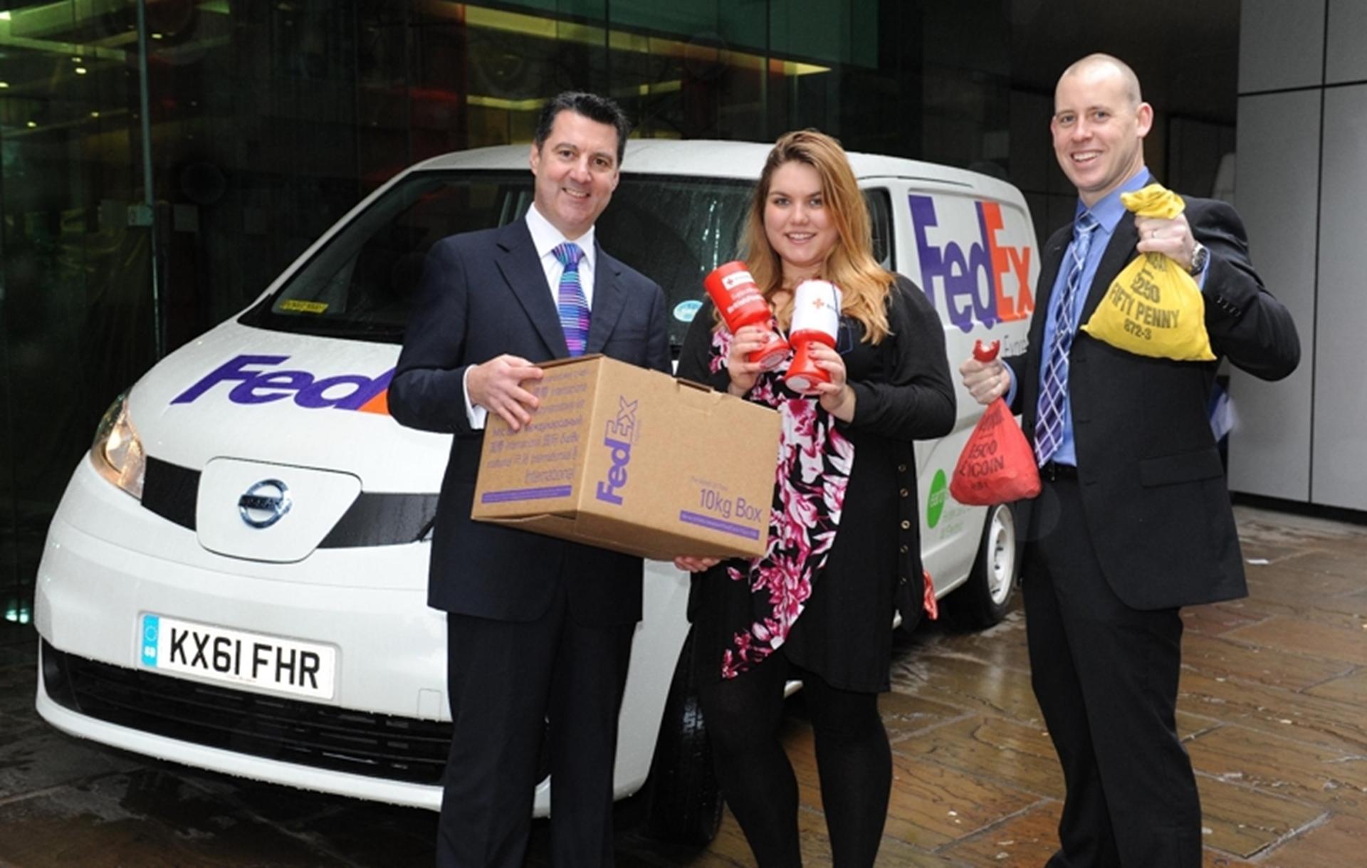 NISSAN AND FEDEX EXPRESS JOIN FORCES DELIVERING FUNDING SUPPORT TO THE BRITISH RED CROSS