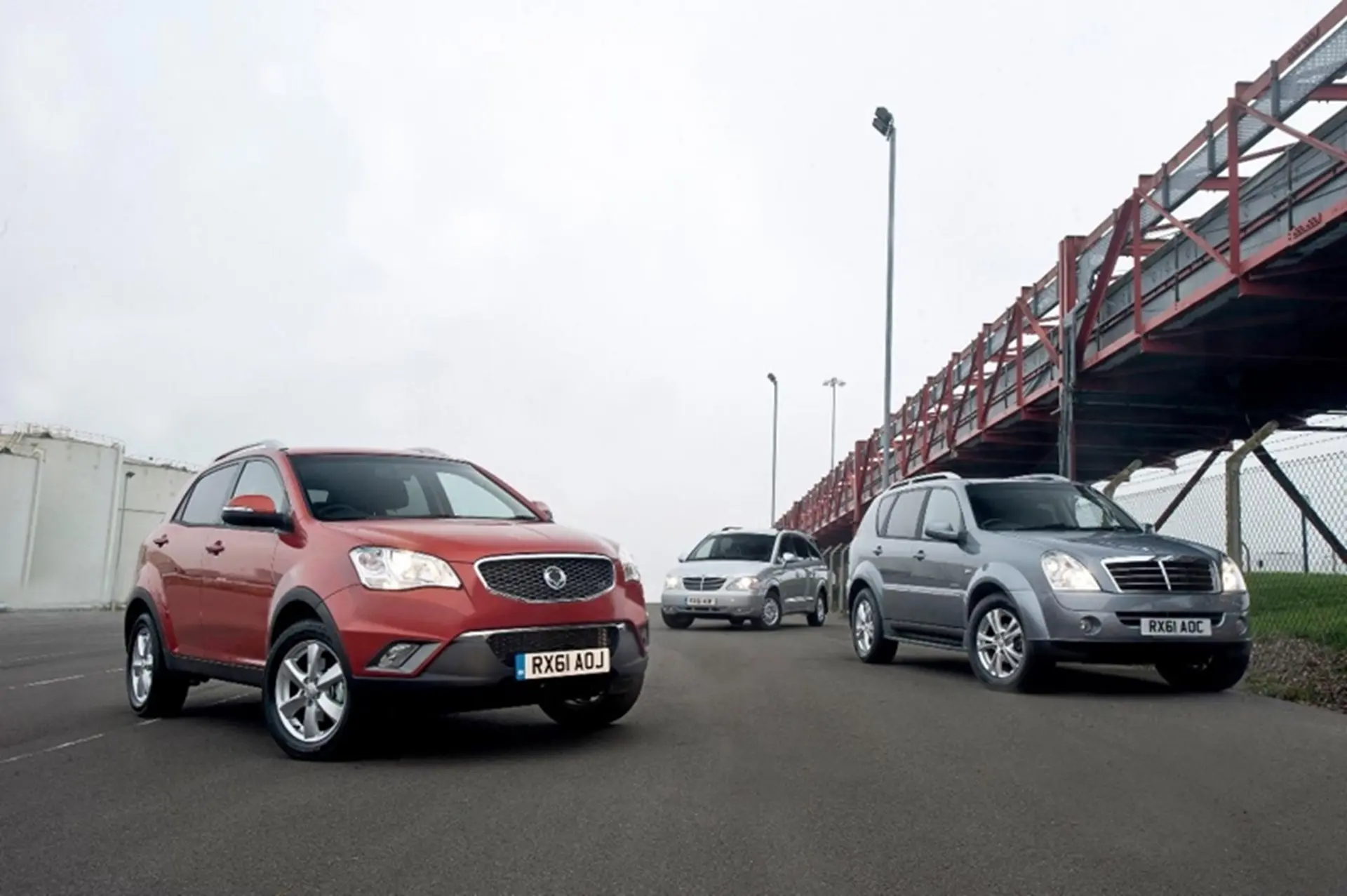 SsangYong Korando Rodius and Rexton