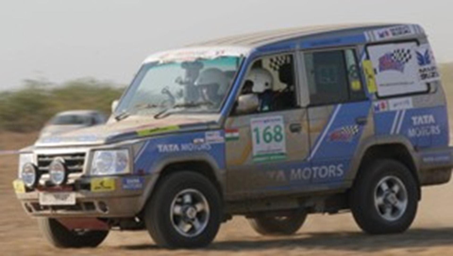 Tata Sumo Gold wins the Desert Storm 2012 – Xplore category