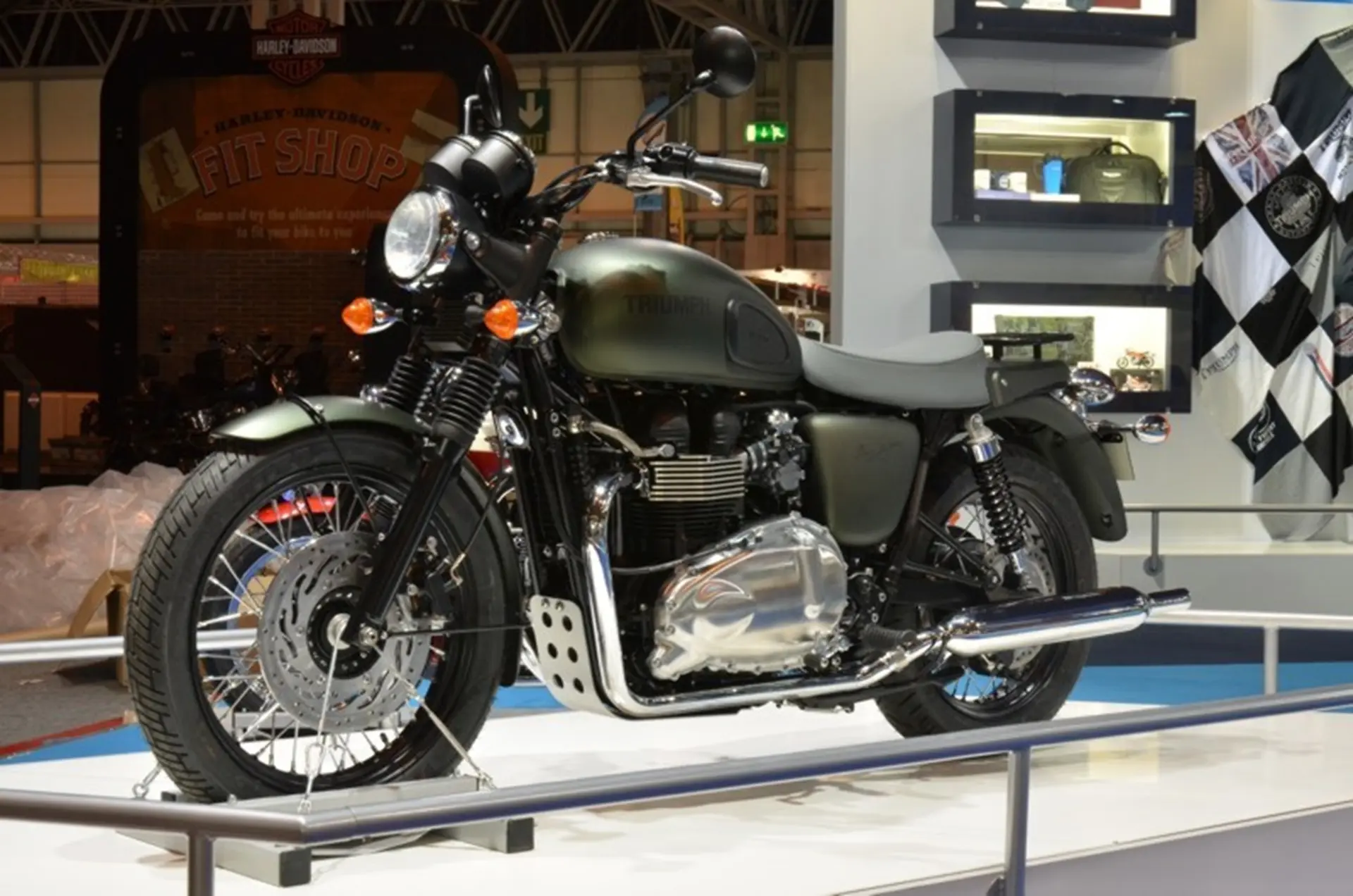 The Triumph Bonneville T100 Steve McQueen Special Edition