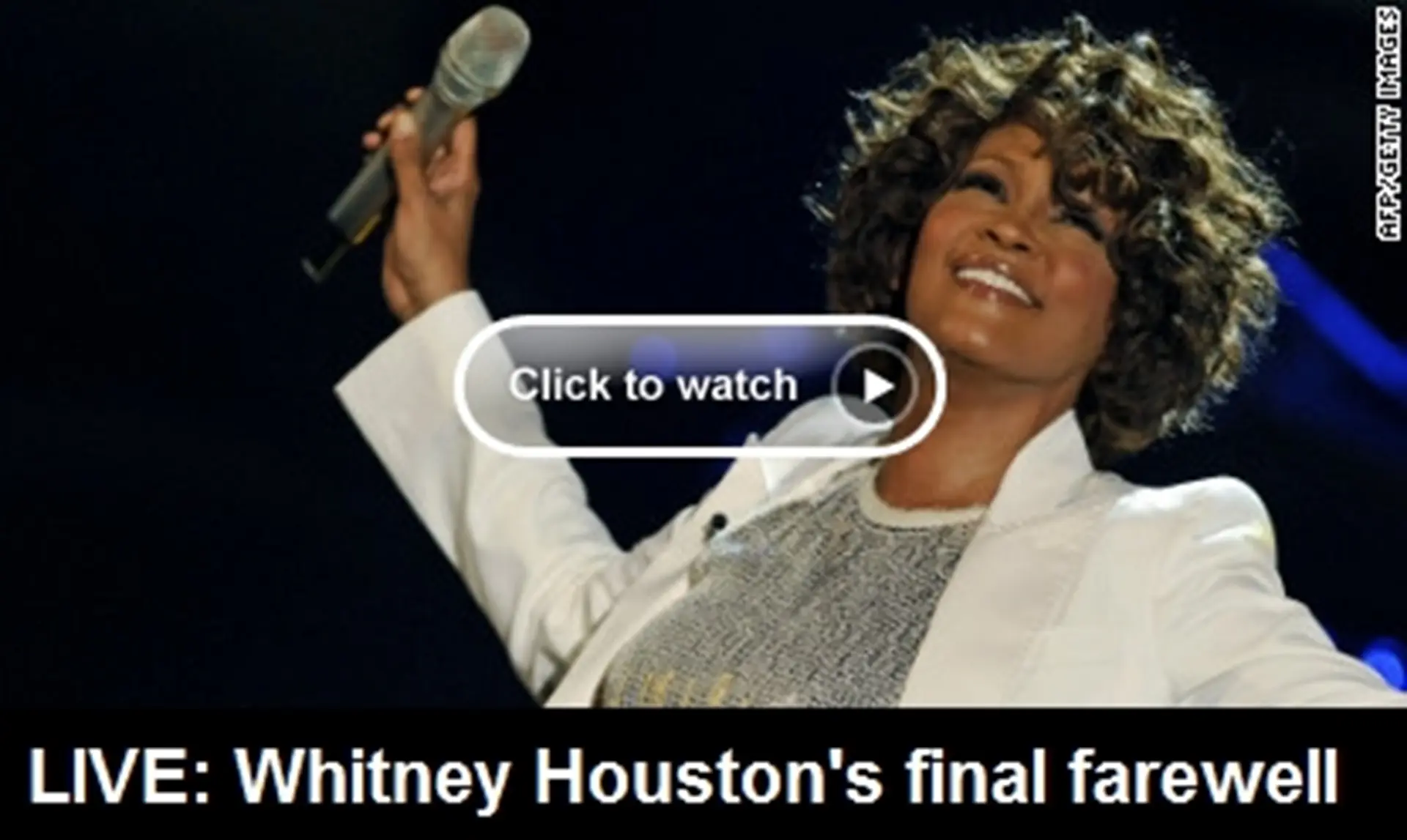 Whitney Houston Funeral