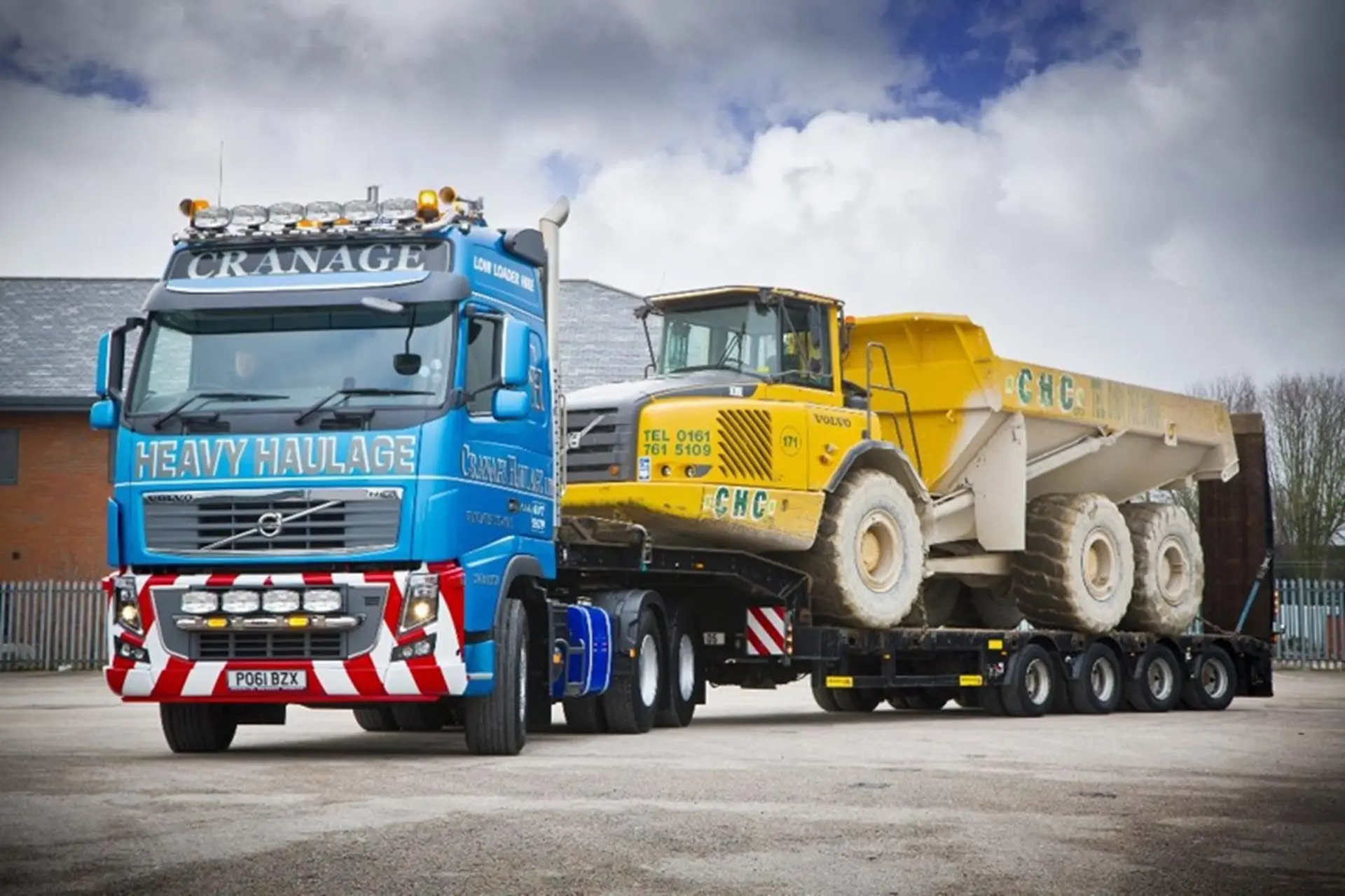 Cranage Haulage Volvo