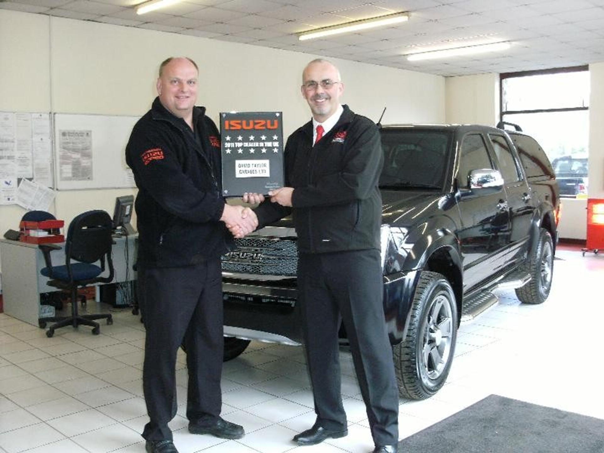 Isuzu Dealer of the Year Award