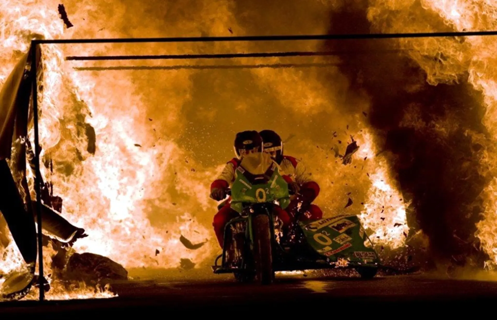 Fire Stunt Rand Show 2012