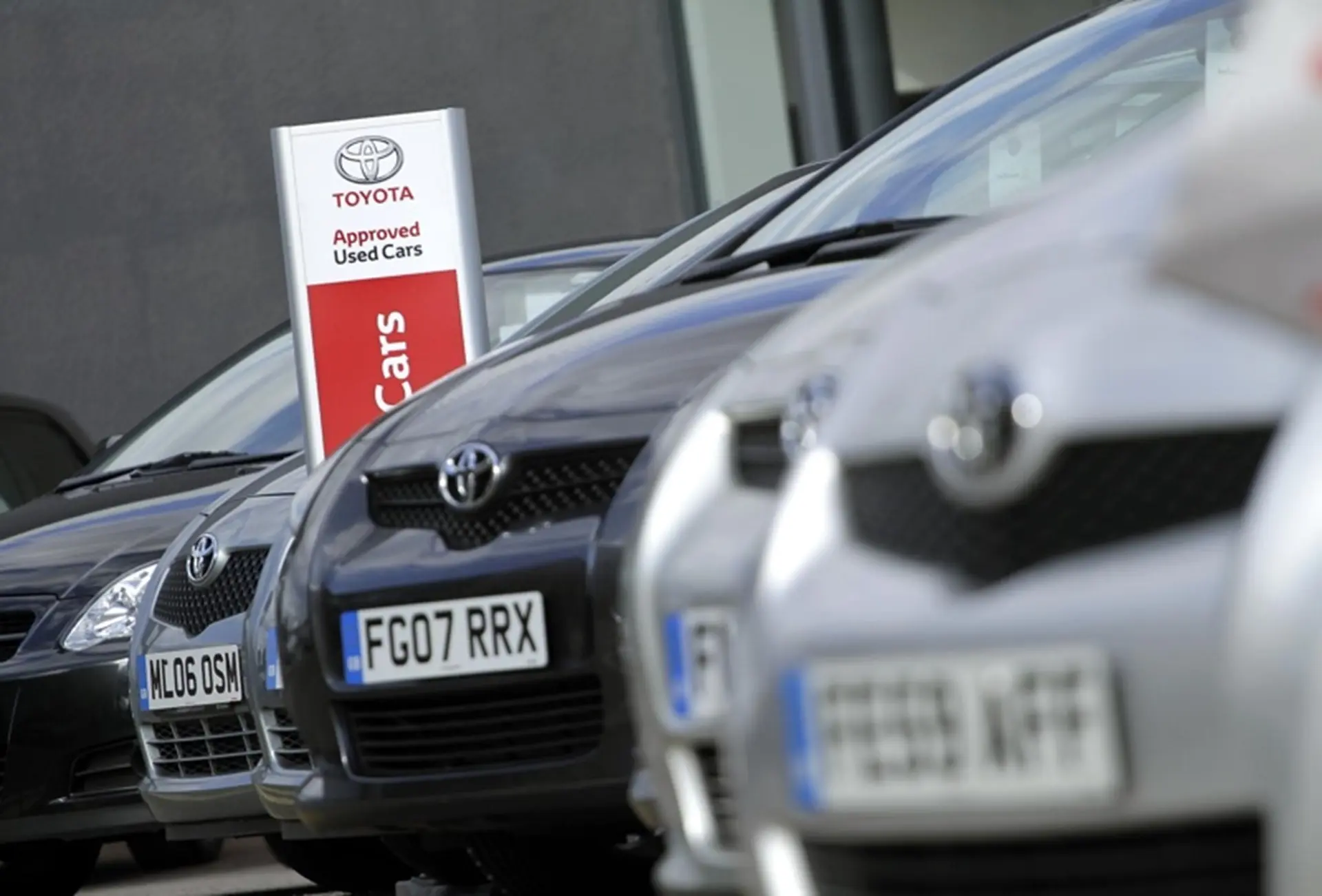 Toyota new approved used car