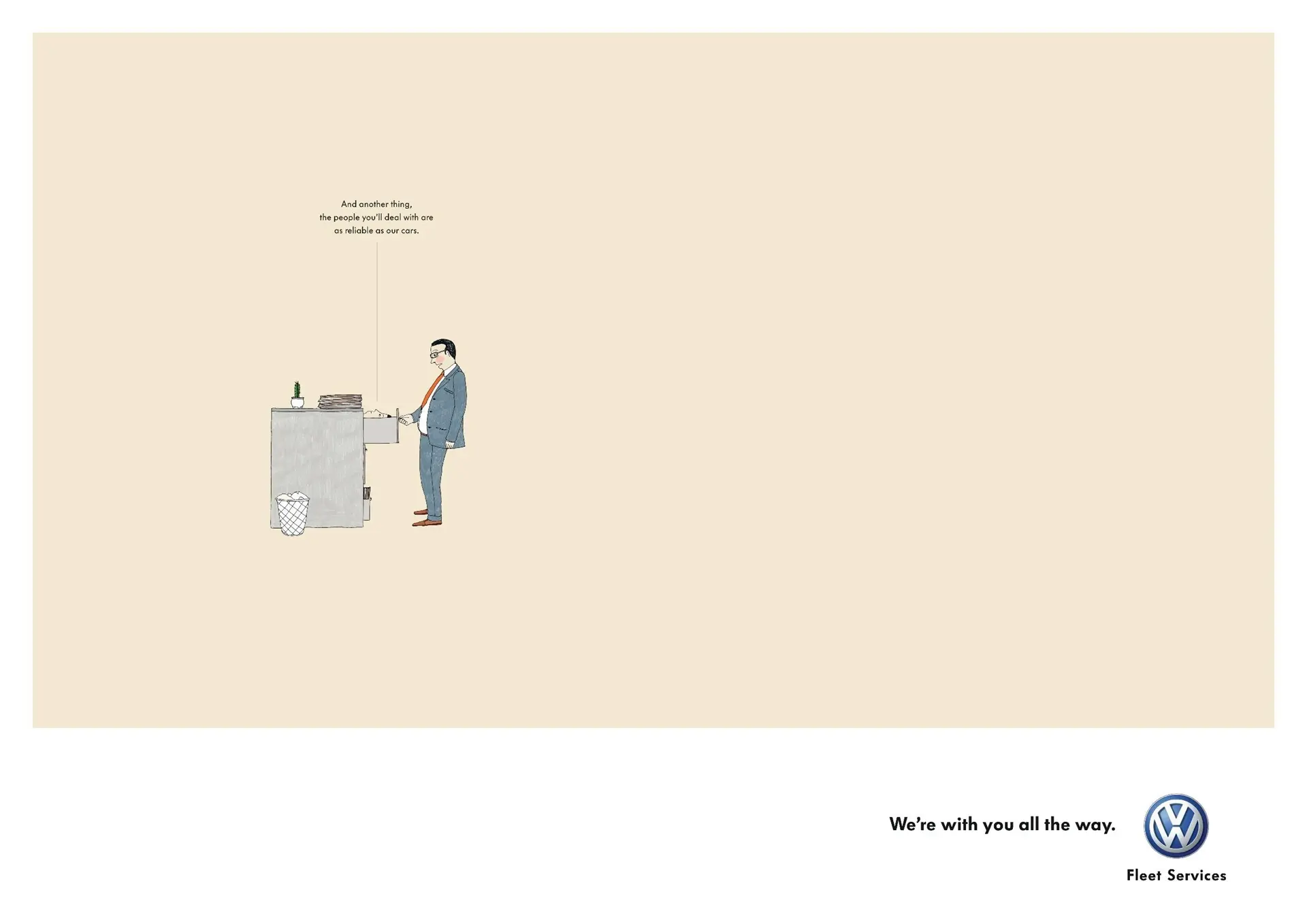 New Campaign Shows Fleet Managers That Volkswagen Is With Them All The Way