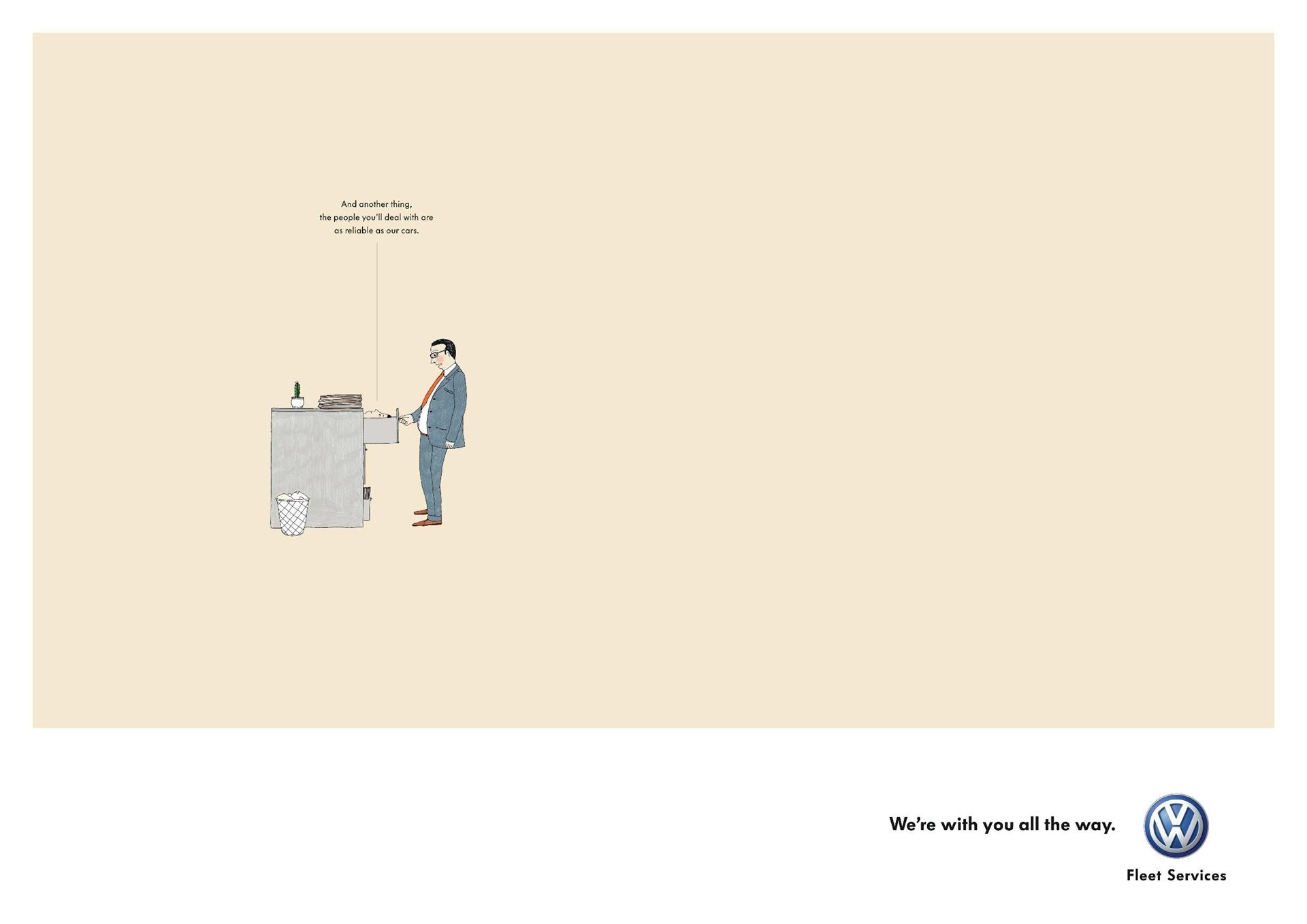 New Campaign Shows Fleet Managers That Volkswagen Is With Them All The Way