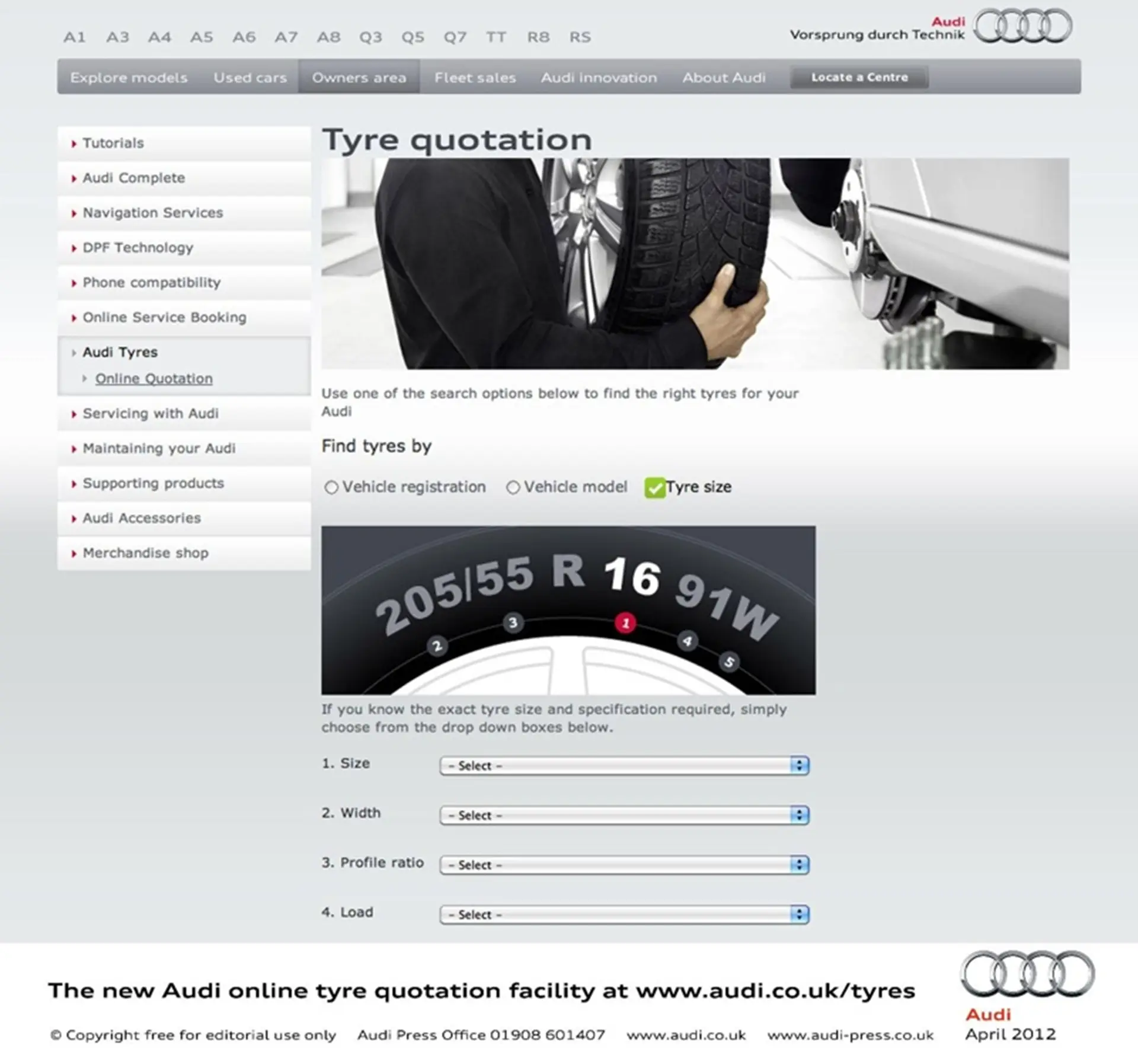 Audi Tyres