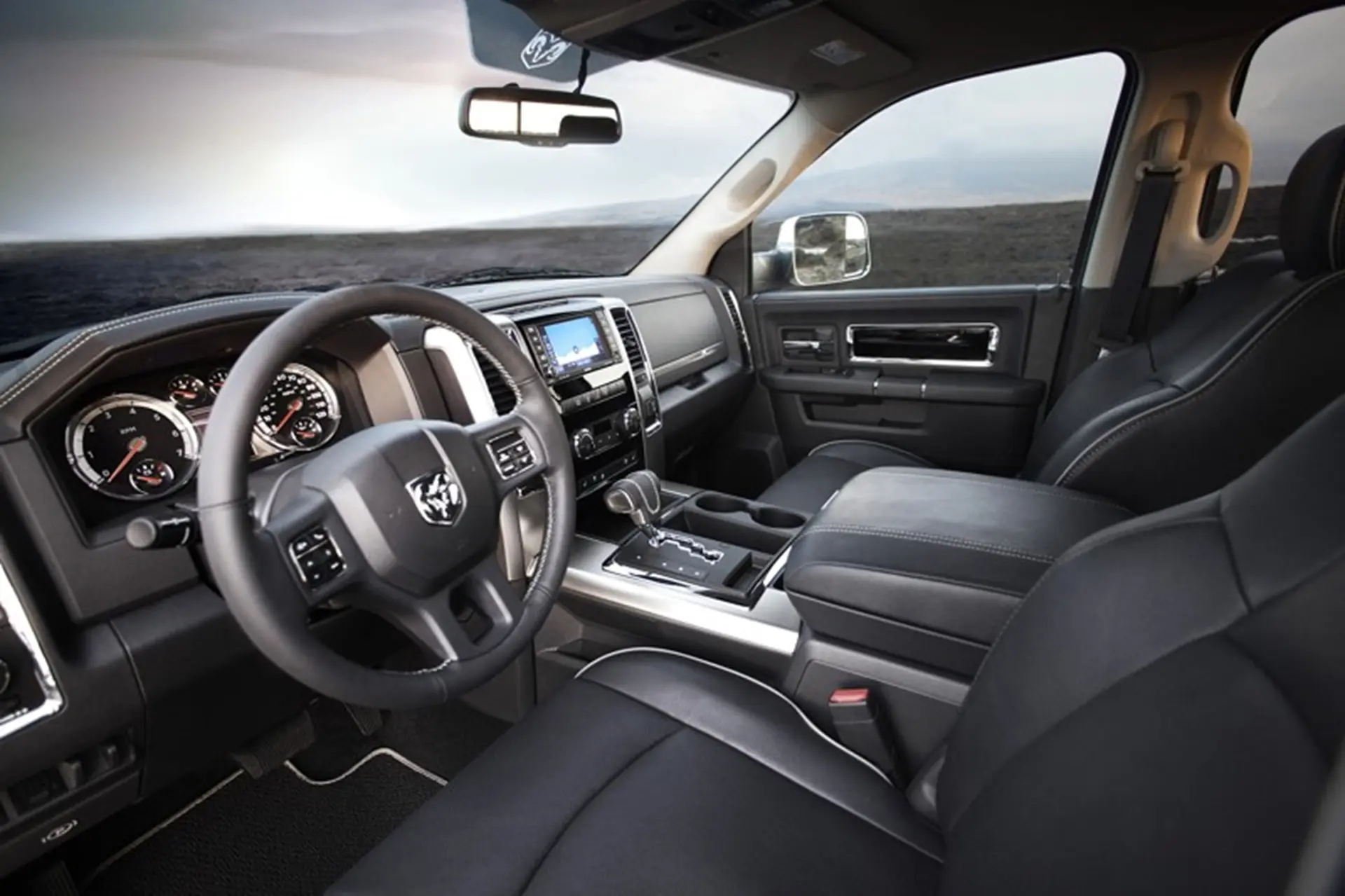 Dodge Ram Truck inside