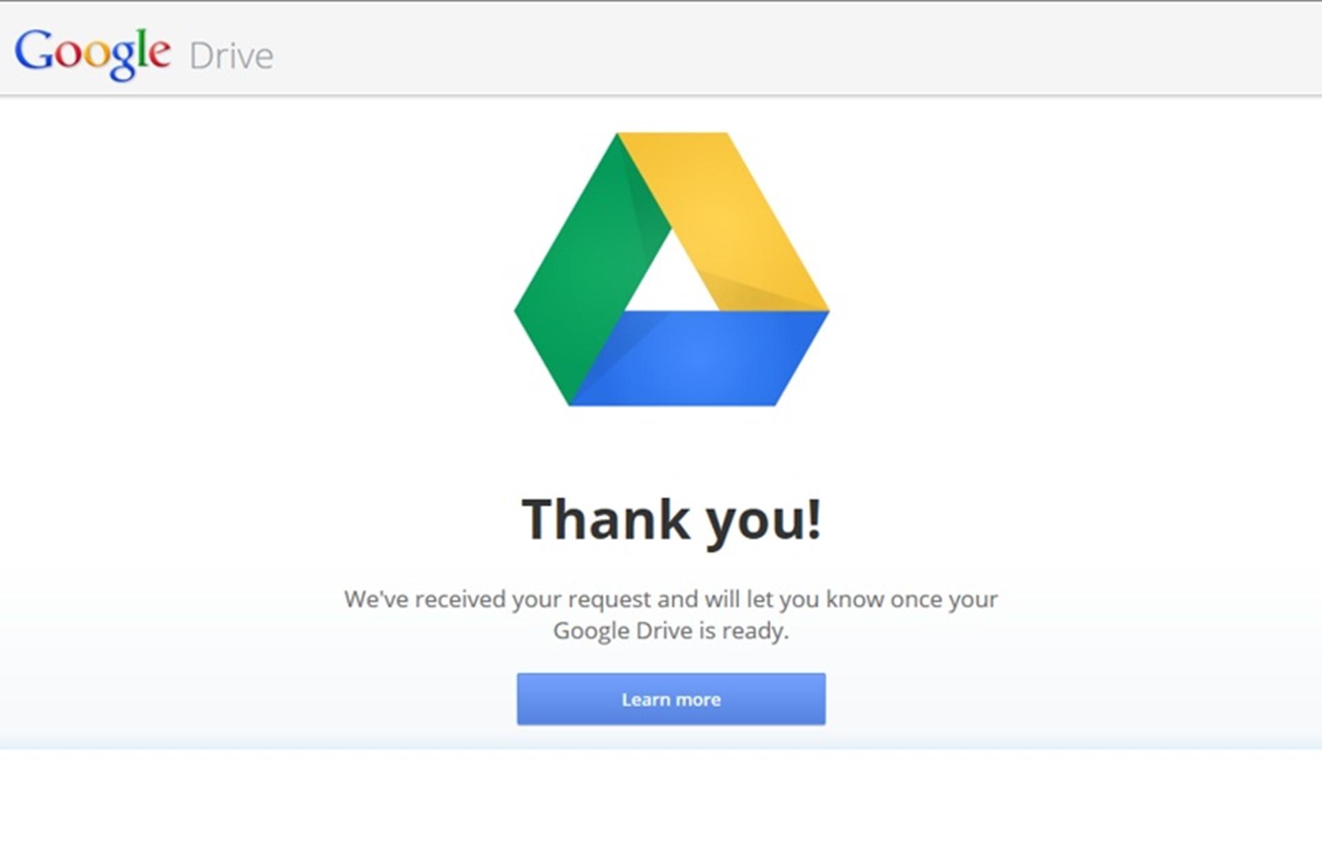 Google Drive it is here