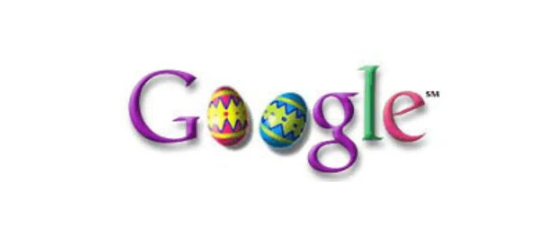 Google Easter Doodle 2000