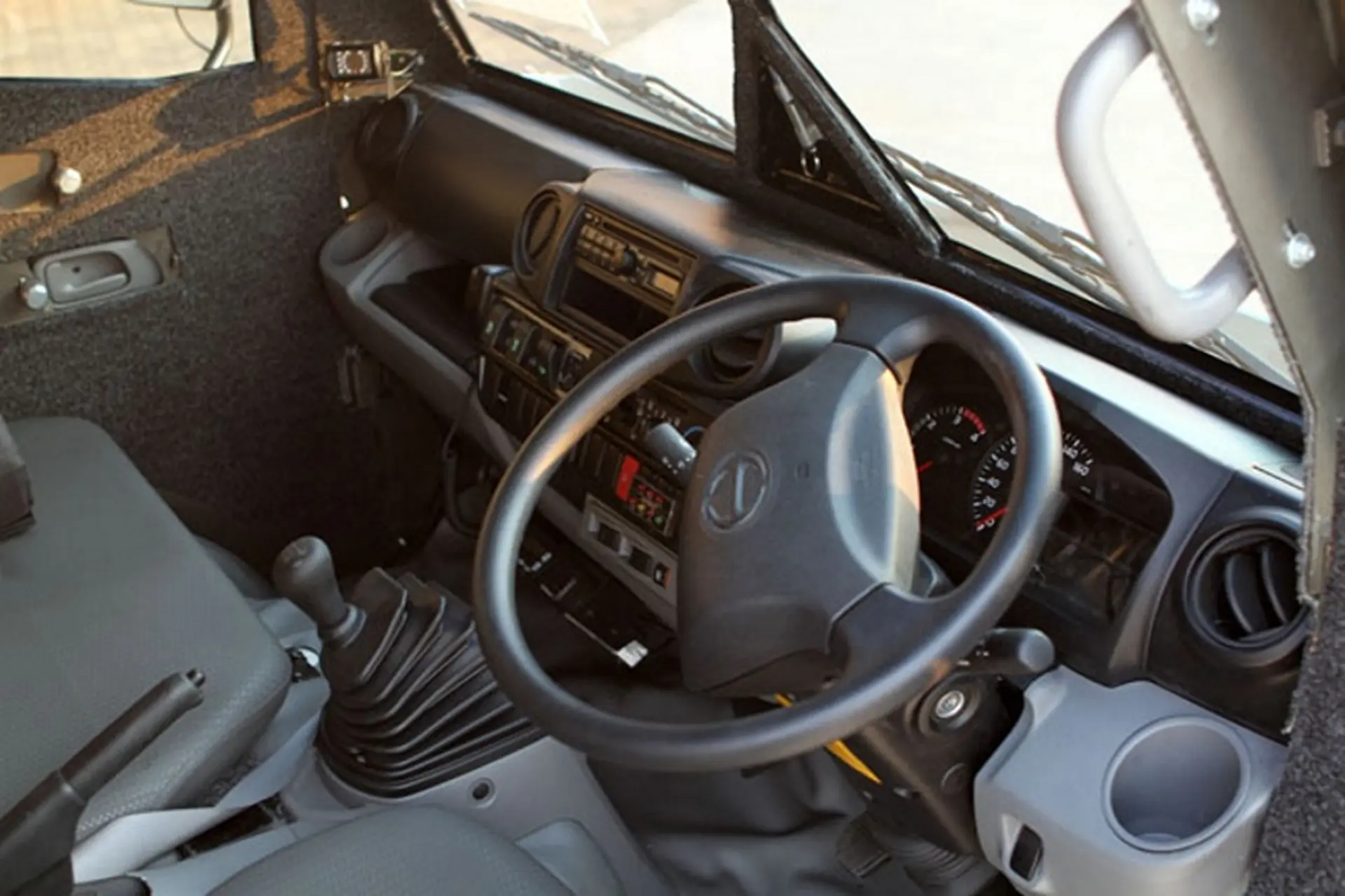 Hino cash in transit inside