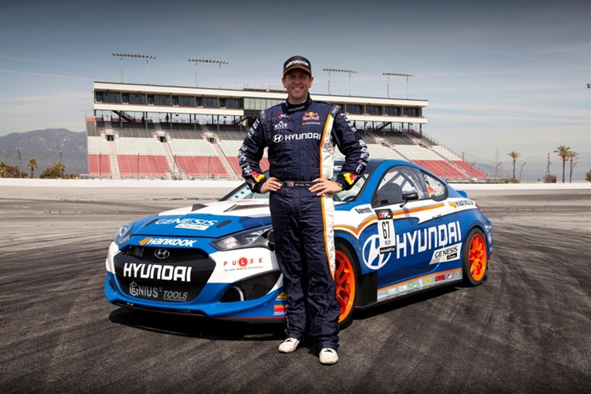 HYUNDAI GENESIS COUPE AND RHYS MILLEN RACING PARTNER TO COMPETE IN 2012 FORMULA DRIFT SERIES