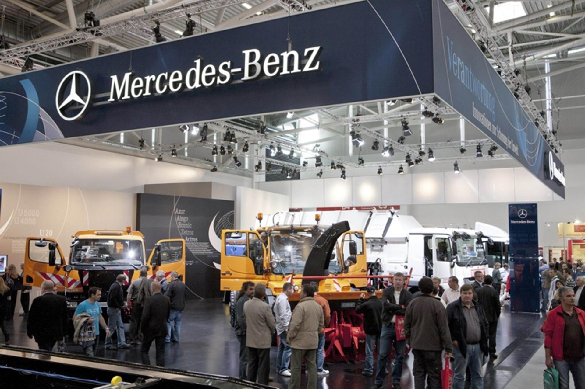 Daimler AG at the Ifat Entsorga 2012