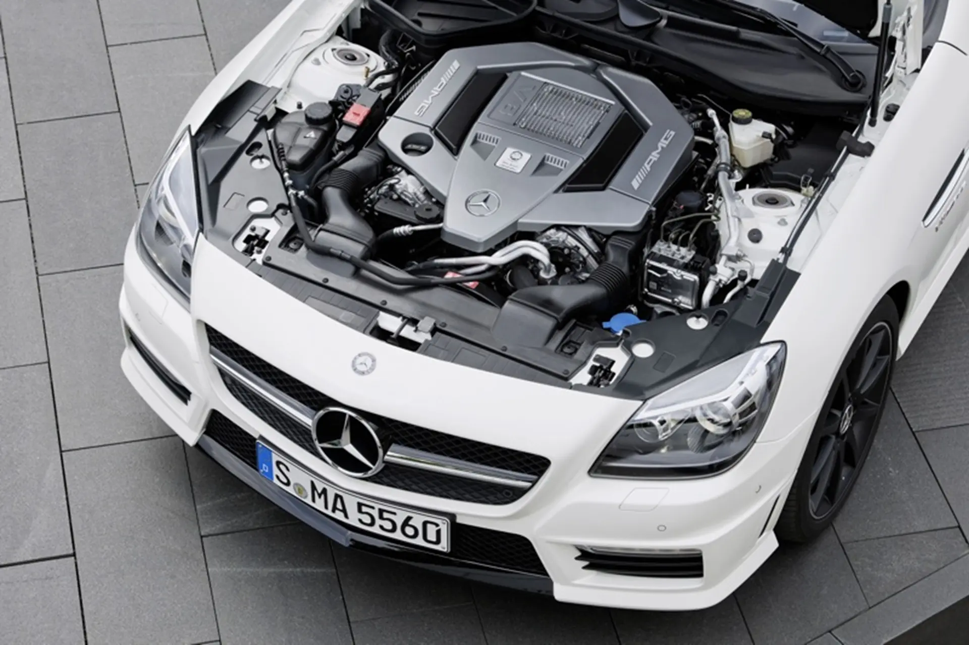 Mercedes-Benz SLK 55 AMG Engine