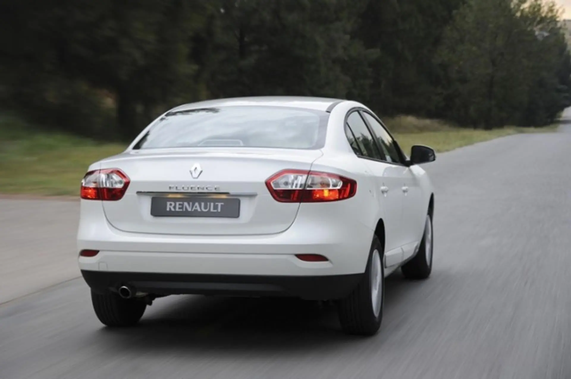 Renaul Fluence Rear
