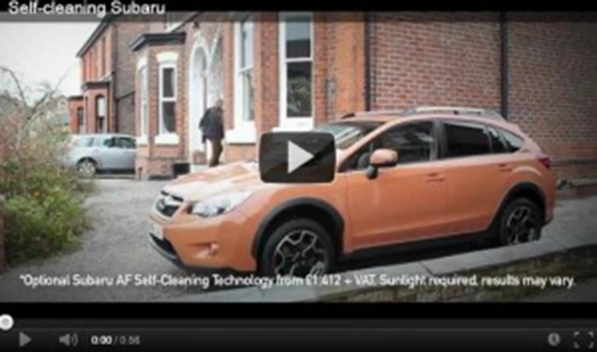 Self Cleaning Subaru