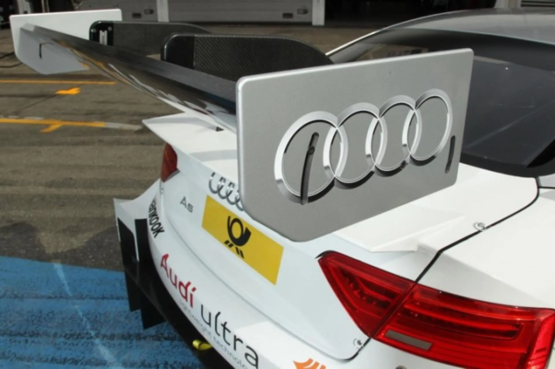 The Audi A5 DTM racing