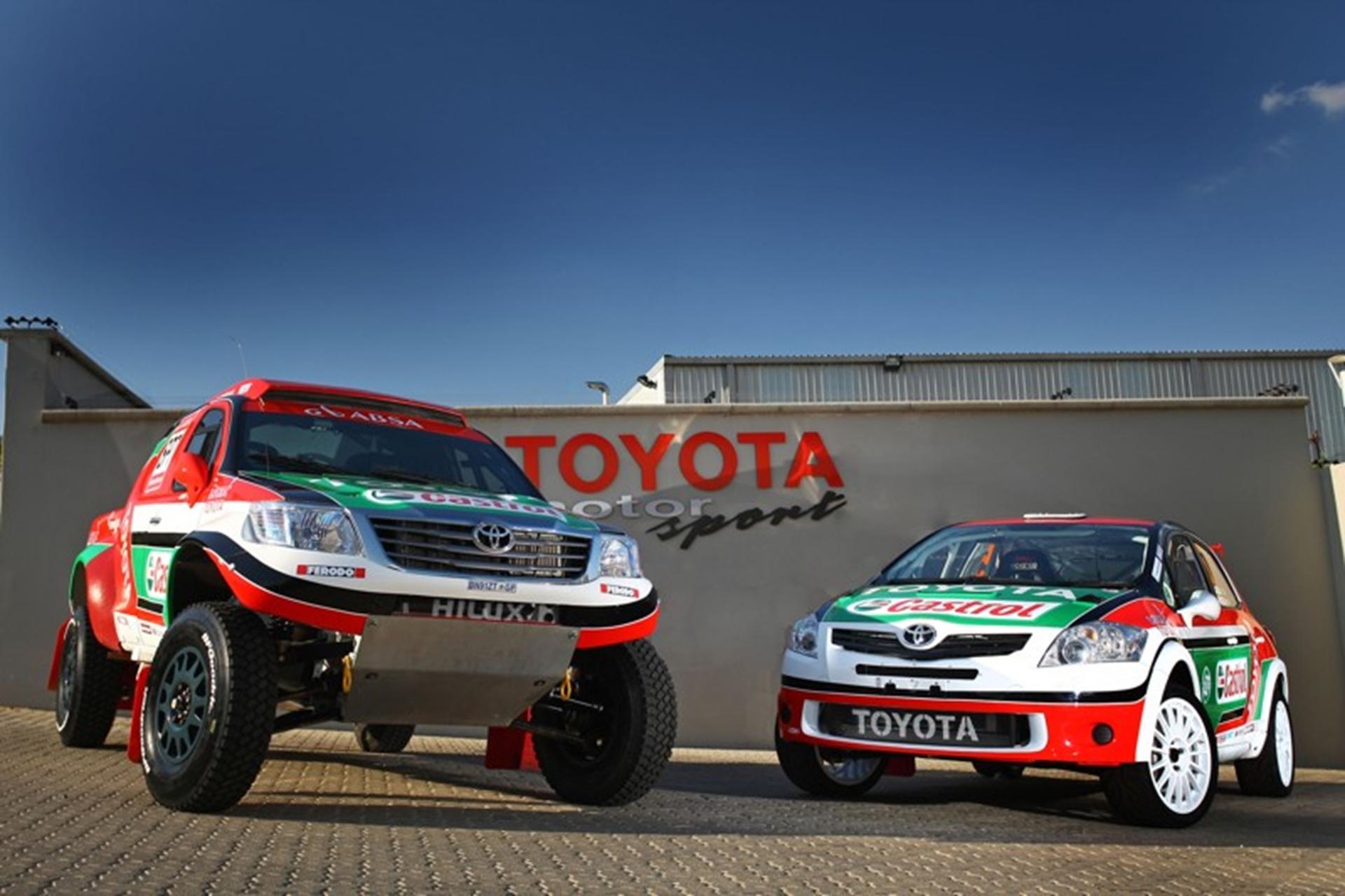 CASTROL TEAM TOYOTA BACK IN ACTION IN SASOL RALLY