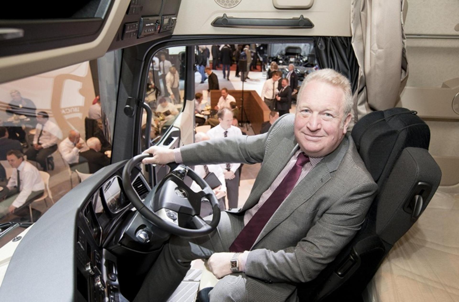TRANSPORT MINISTER MIKE PENNING AT THE 2012 COMMERCIAL VEHICLE SHOW