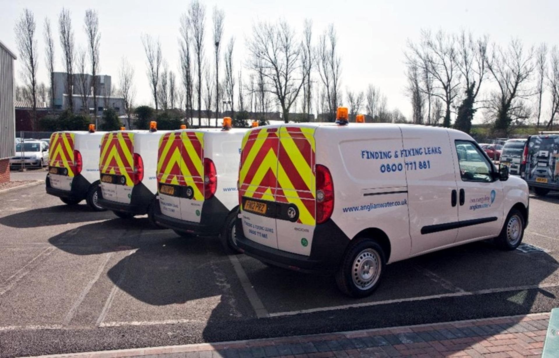 VAUXHALL DELIVERS NEW COMBO FLEET ORDER TO ANGLIAN WATER