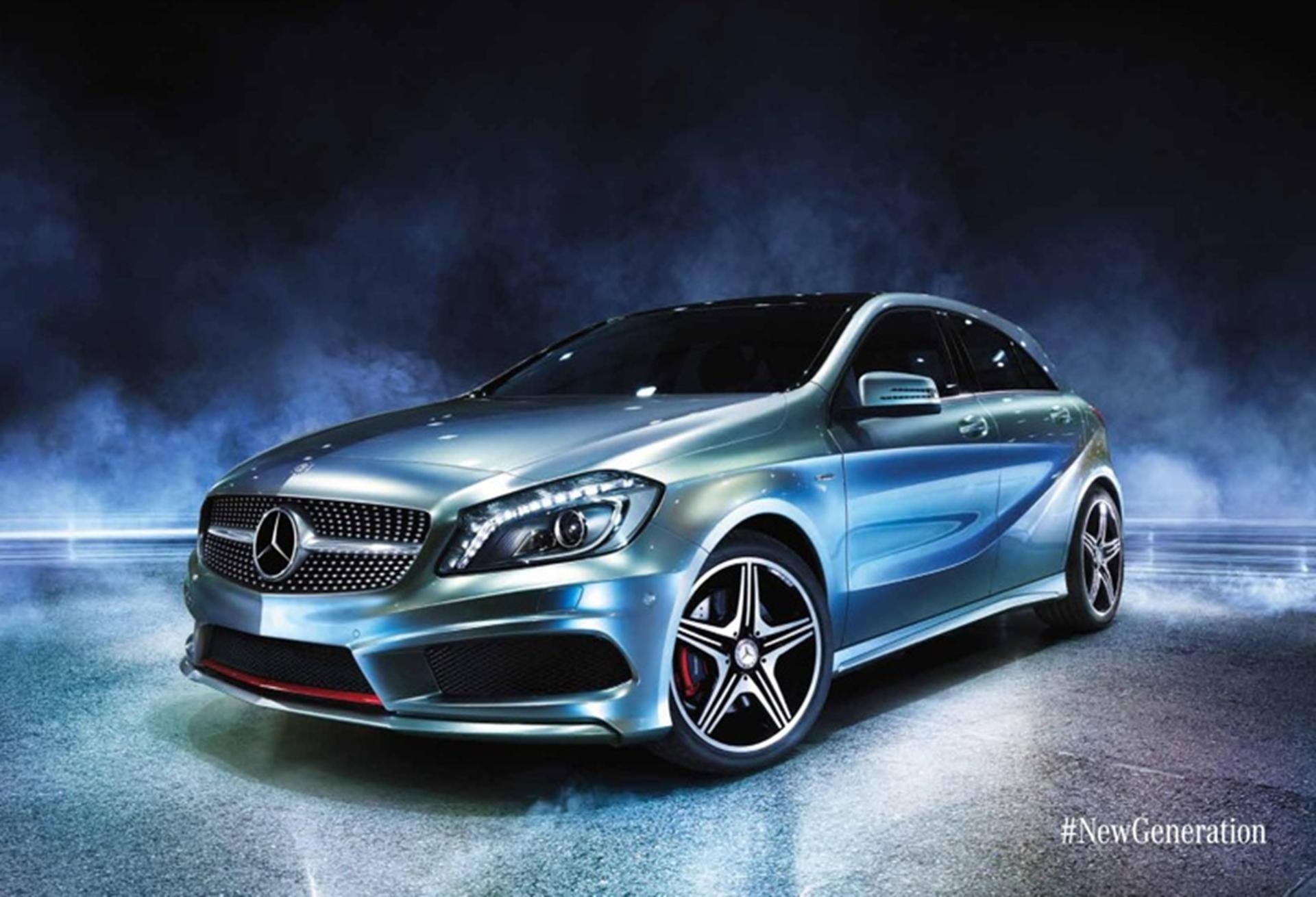 MERCEDES-BENZ KEEPS NEW A-CLASS CAMPAIGN PURE AND SIMPLE
