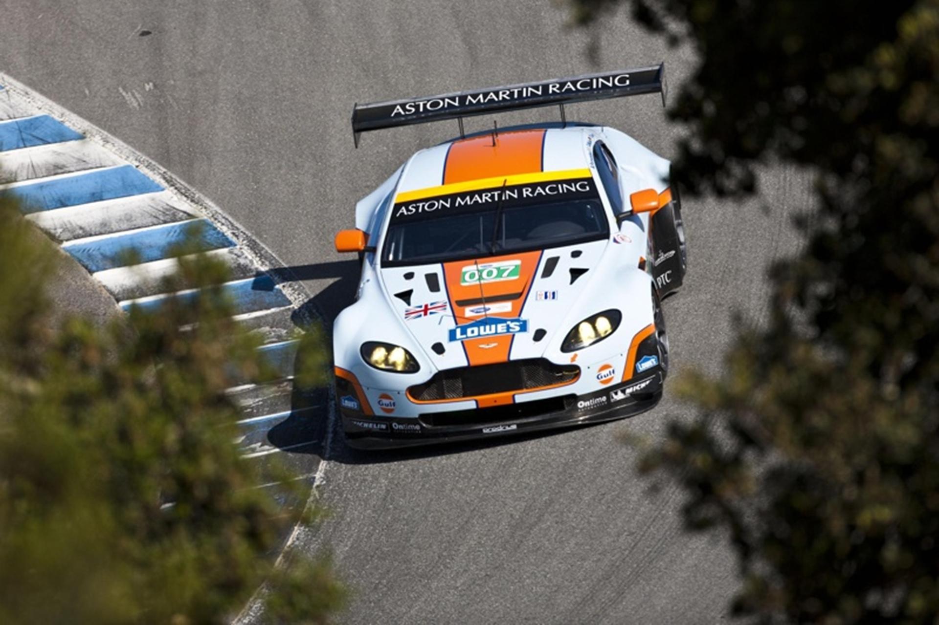 ASTON MARTIN RACING PROVES WINNING POTENTIAL AT LAGUNA SECA