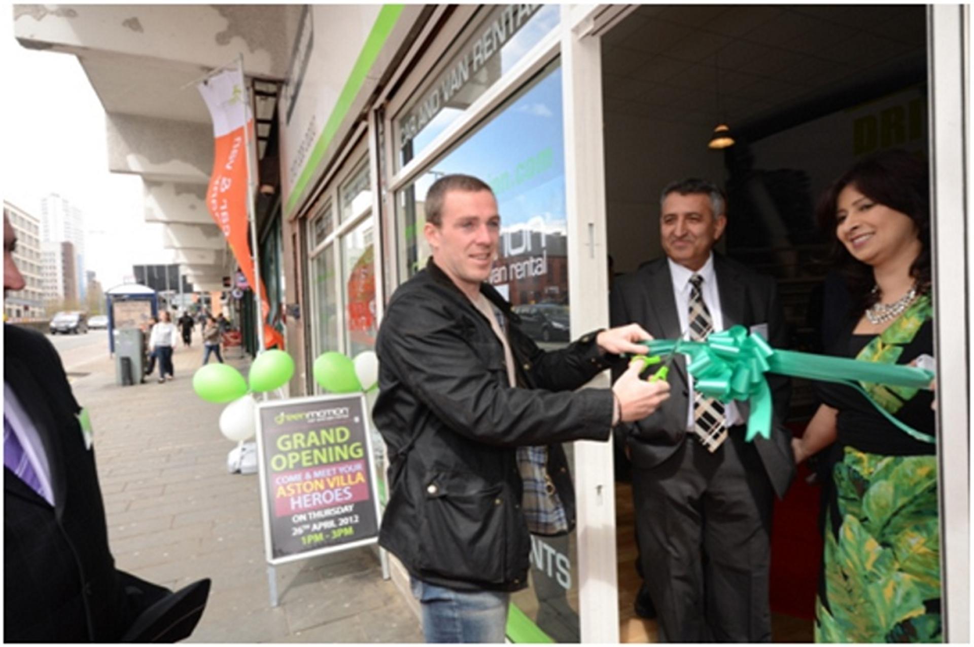 GREEN MOTION CAR RENTAL – OFFICAL OPENING OF BIRMINGHAM CENTRAL LOCATION