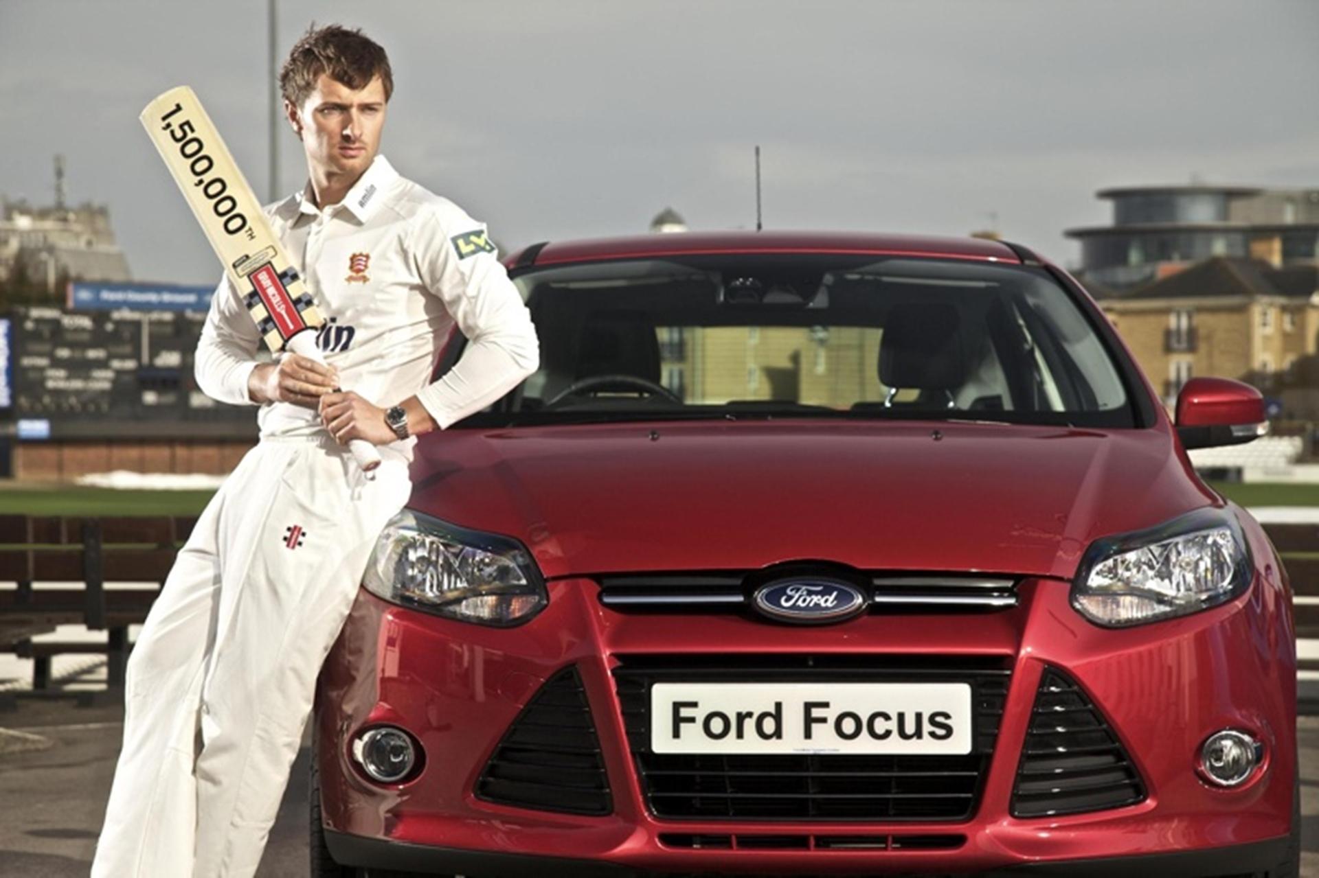 1,500,000TH FORD FOCUS SOLD IN BRITAIN NETS ESSEX CRICKETER JAIK MICKLEBURGH