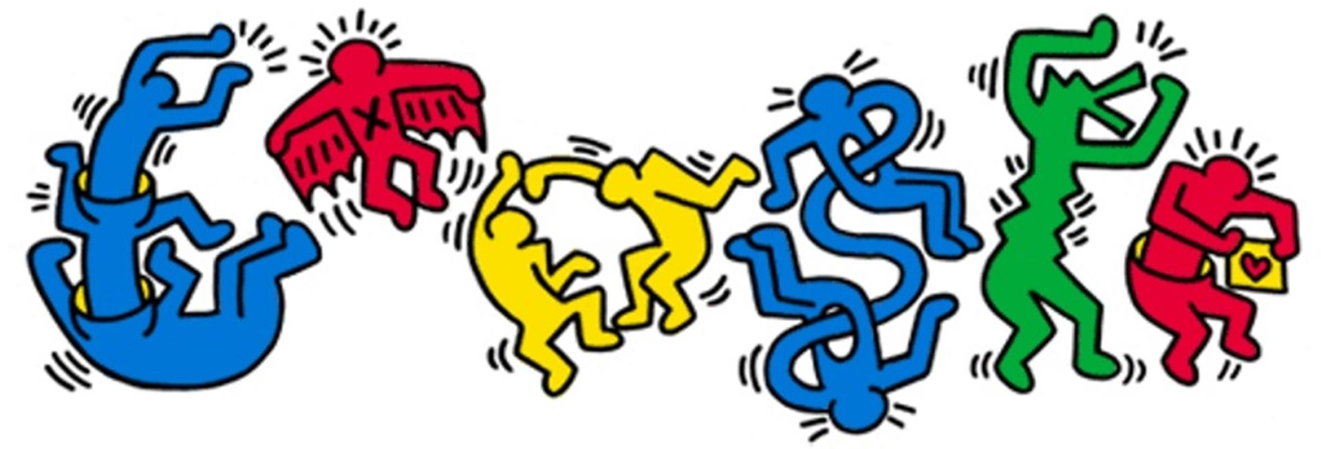 Keith Haring Google Doodle