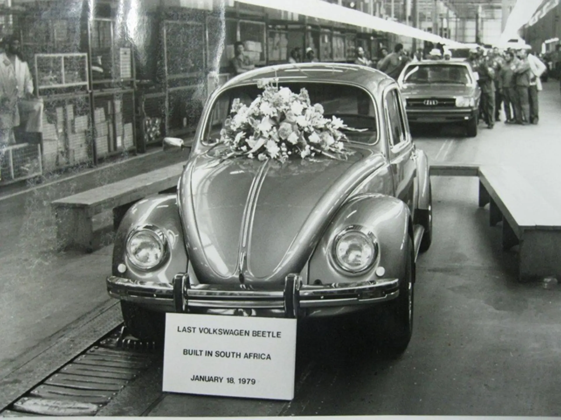 Last Volkswagen Beetle built in South Africa restored