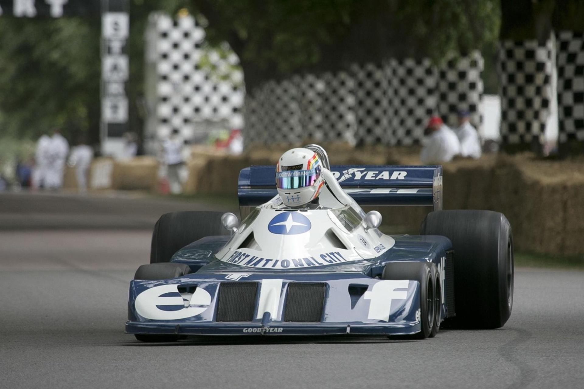 THE WORLD’S FIRST EVER GATHERING OF ALL THREE SIX-WHEELER FORMULA 1 CARS