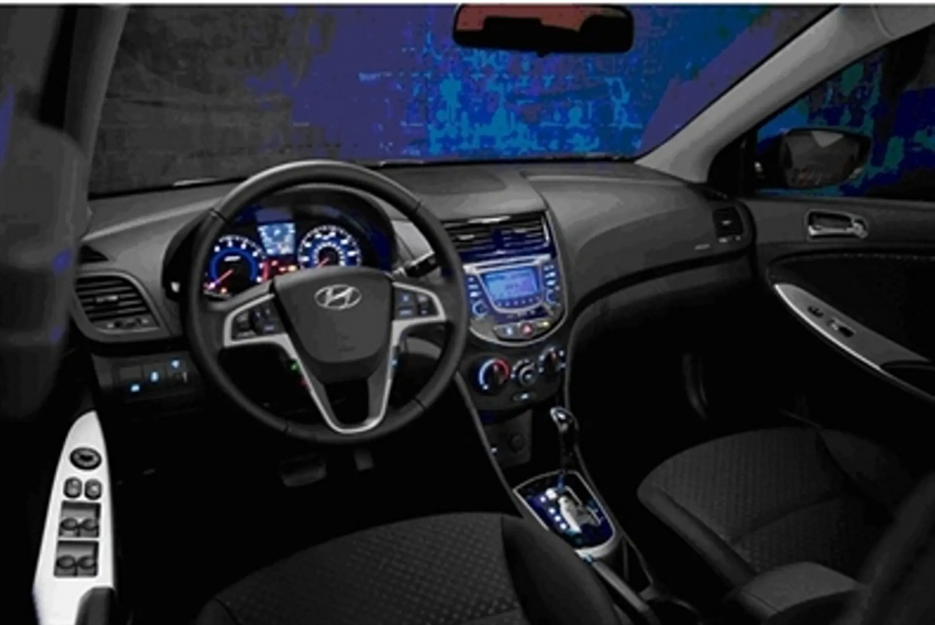 Hyundai Accent Inside