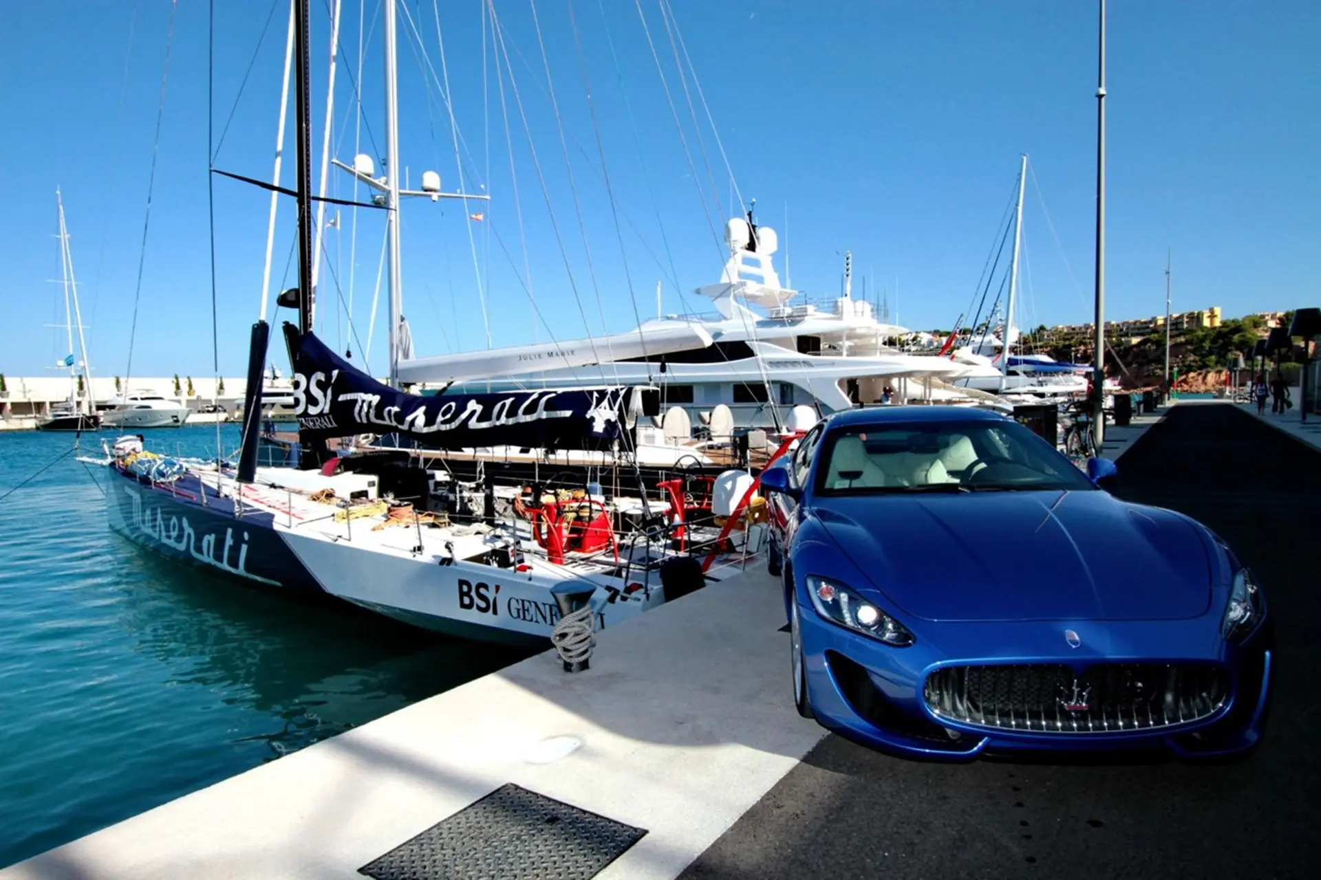 Maserati drive and Sail