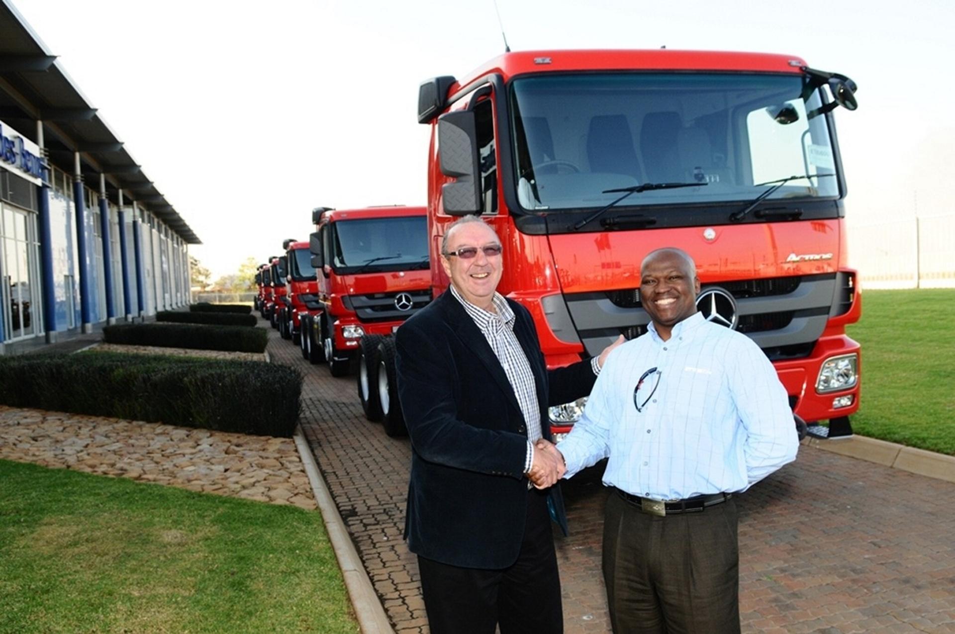 Mercedes-Benz Actros fleet keeps owner-drivers business wheels rolling