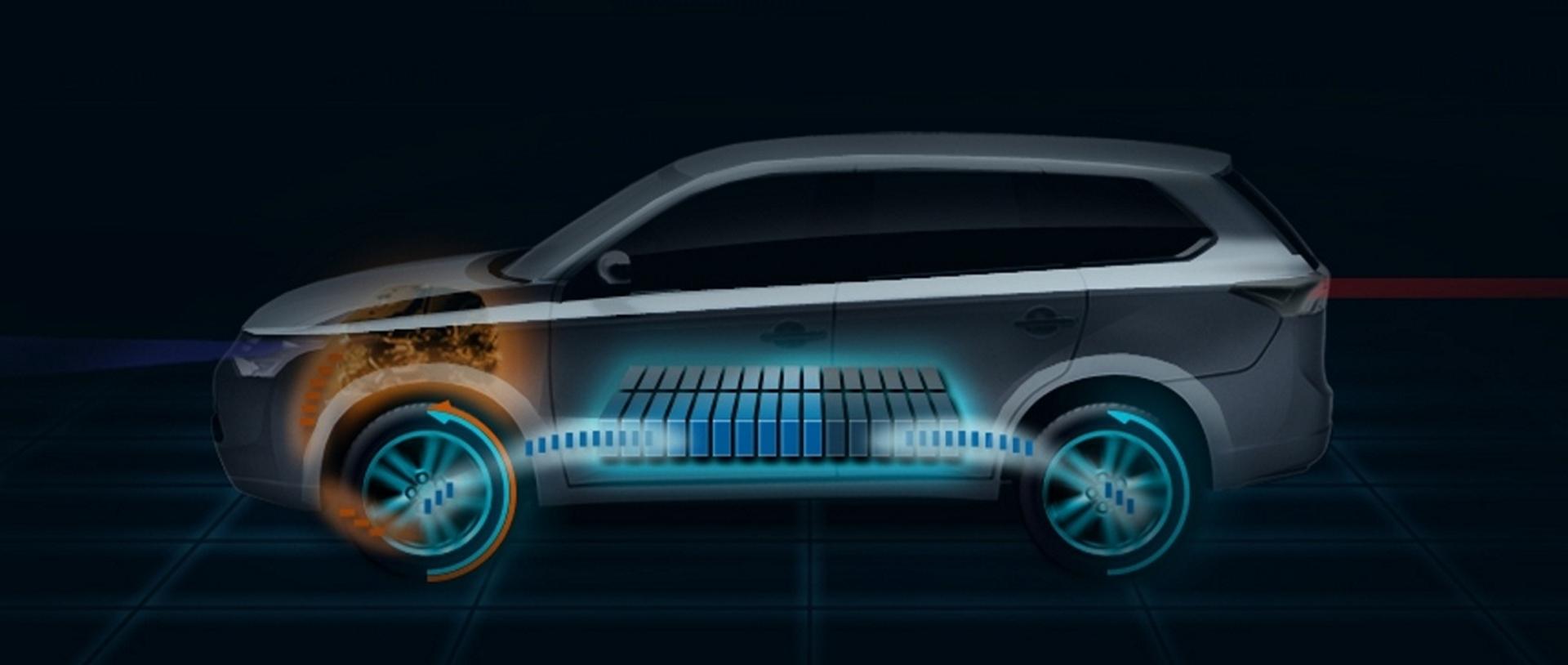 MITSUBISHI MOTORS AT 2012 PARIS MOTORSHOW – NEW OUTLANDER PLUG-IN HYBRID EV WORLD PREMIERE