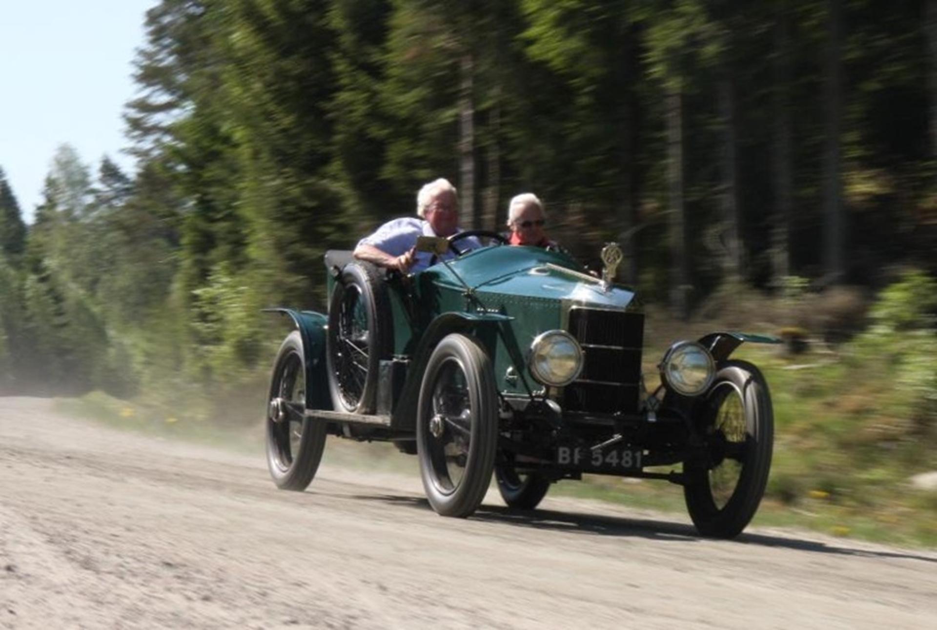 VAUXHALL PRINCE HENRY COMMEMORATES WINTER TRIAL CENTENARY