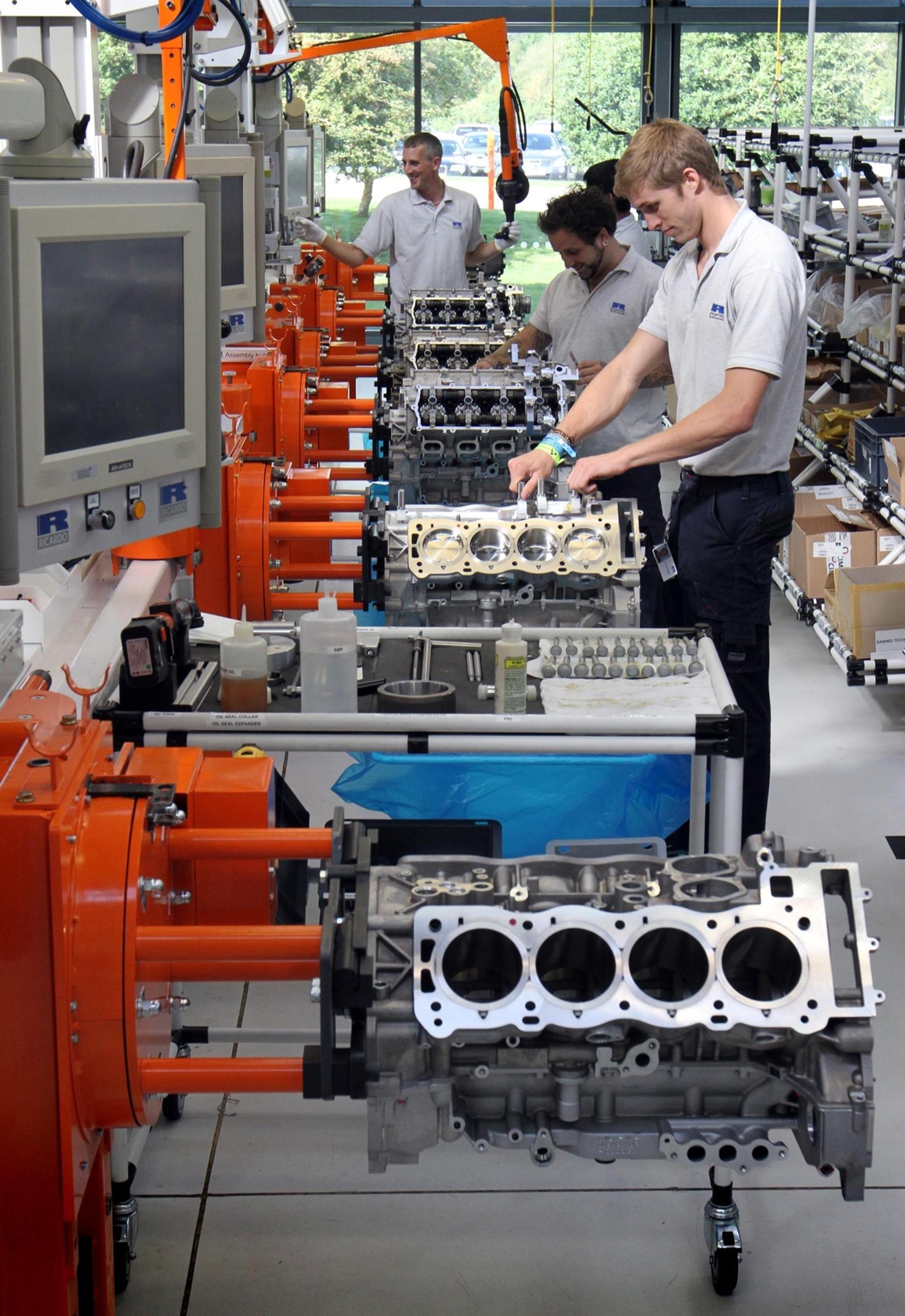 RICARDO ANNOUNCES KEY MILESTONE IN McLAREN M838T ENGINE PRODUCTION
