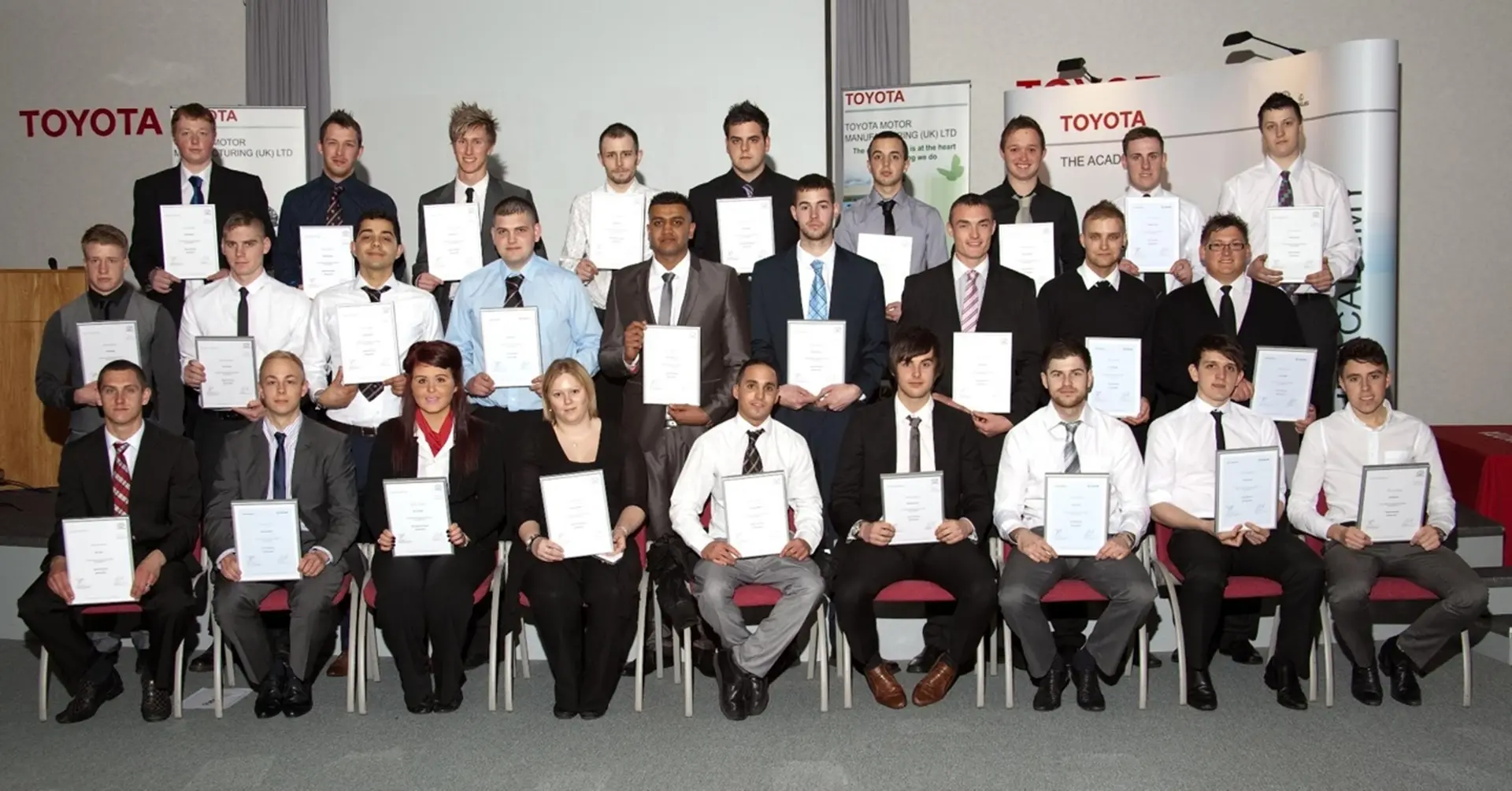 Toyota Celebrates Apprentices
