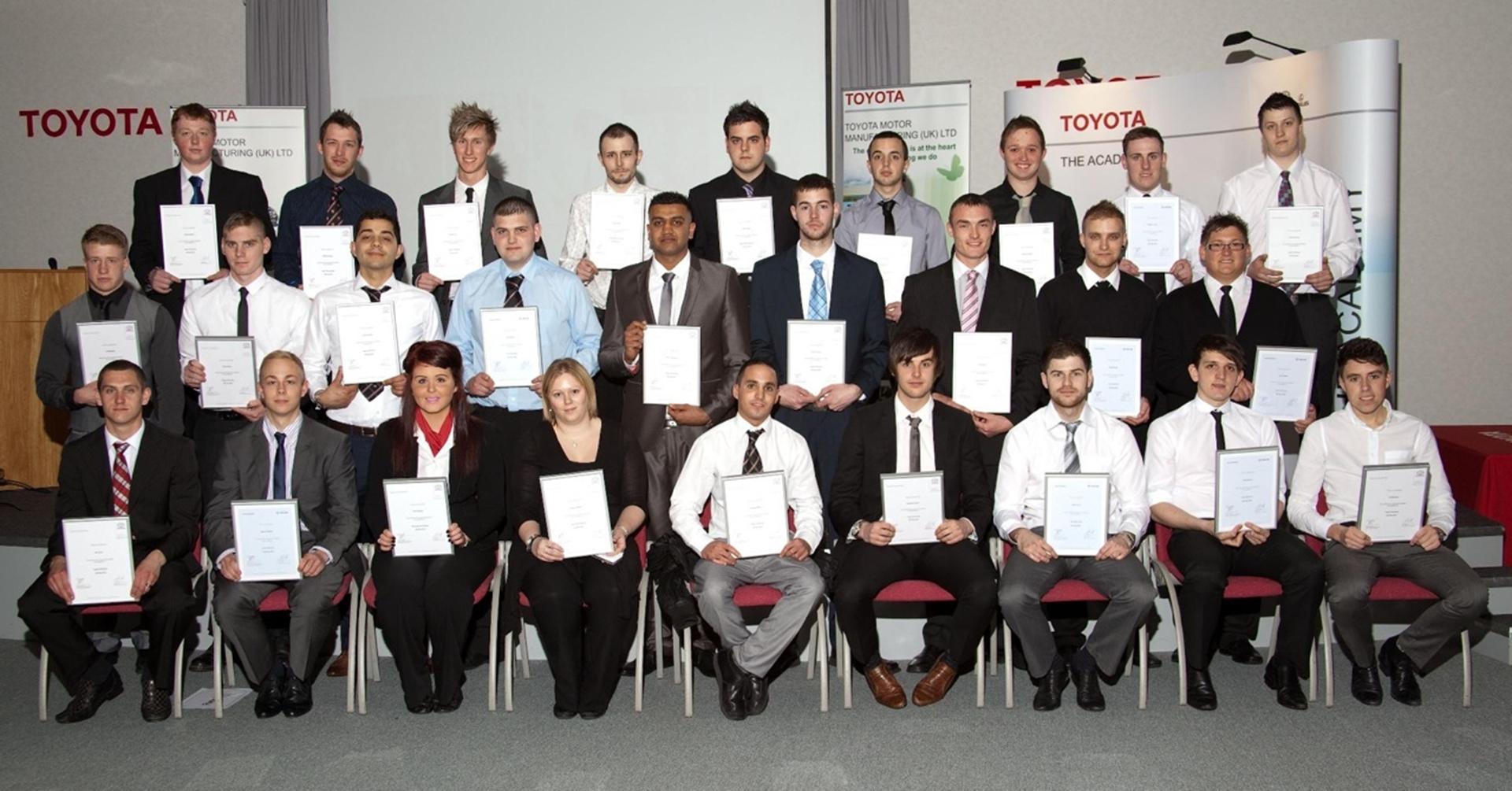 TOYOTA CELEBRATES APPRENTICES’ ACHIEVEMENTS